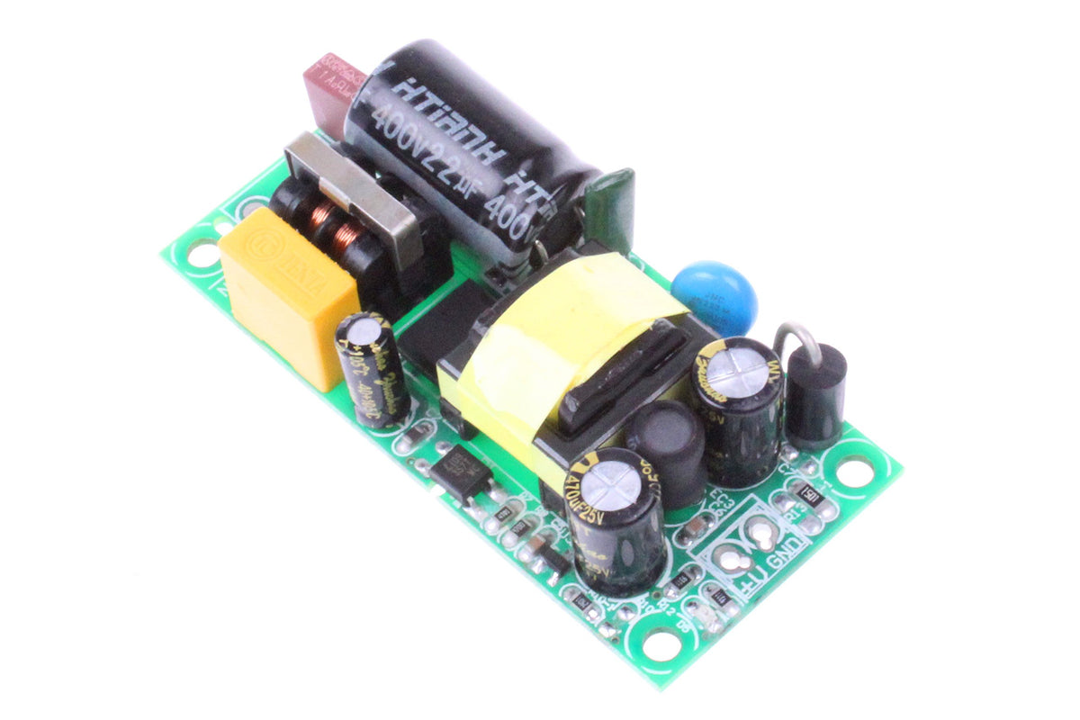 Noyito Ac To Dc Precision Buck Power Supply Module Ac 120V 100V-264V To 12V 1A 1000Ma Isolated Step-Down Dc Module (12V 1A, Gree