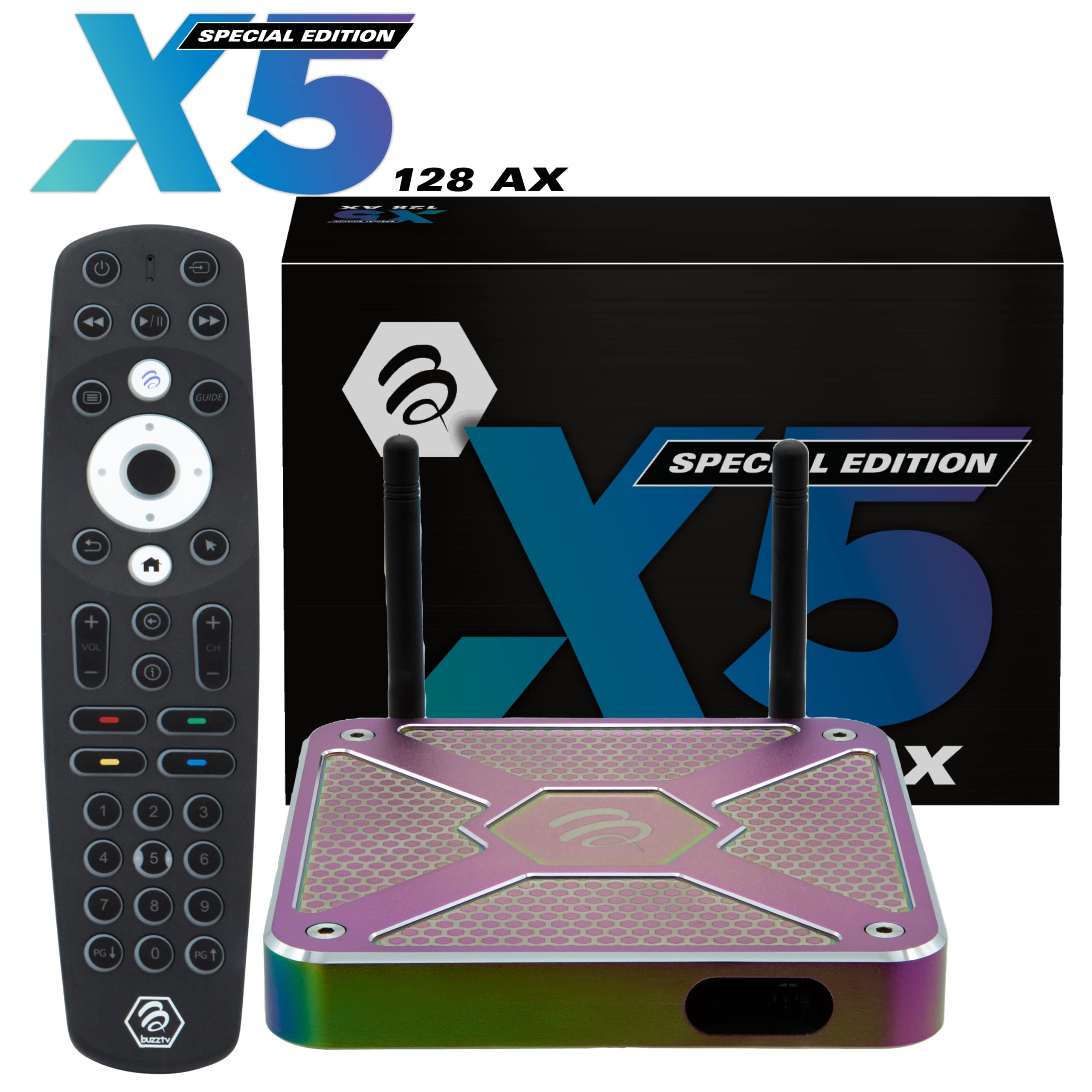 Buzztv X5 Special Edition   Android Os 11   Amlogic 905X4 4Gb Ddr   128Gb Emmc