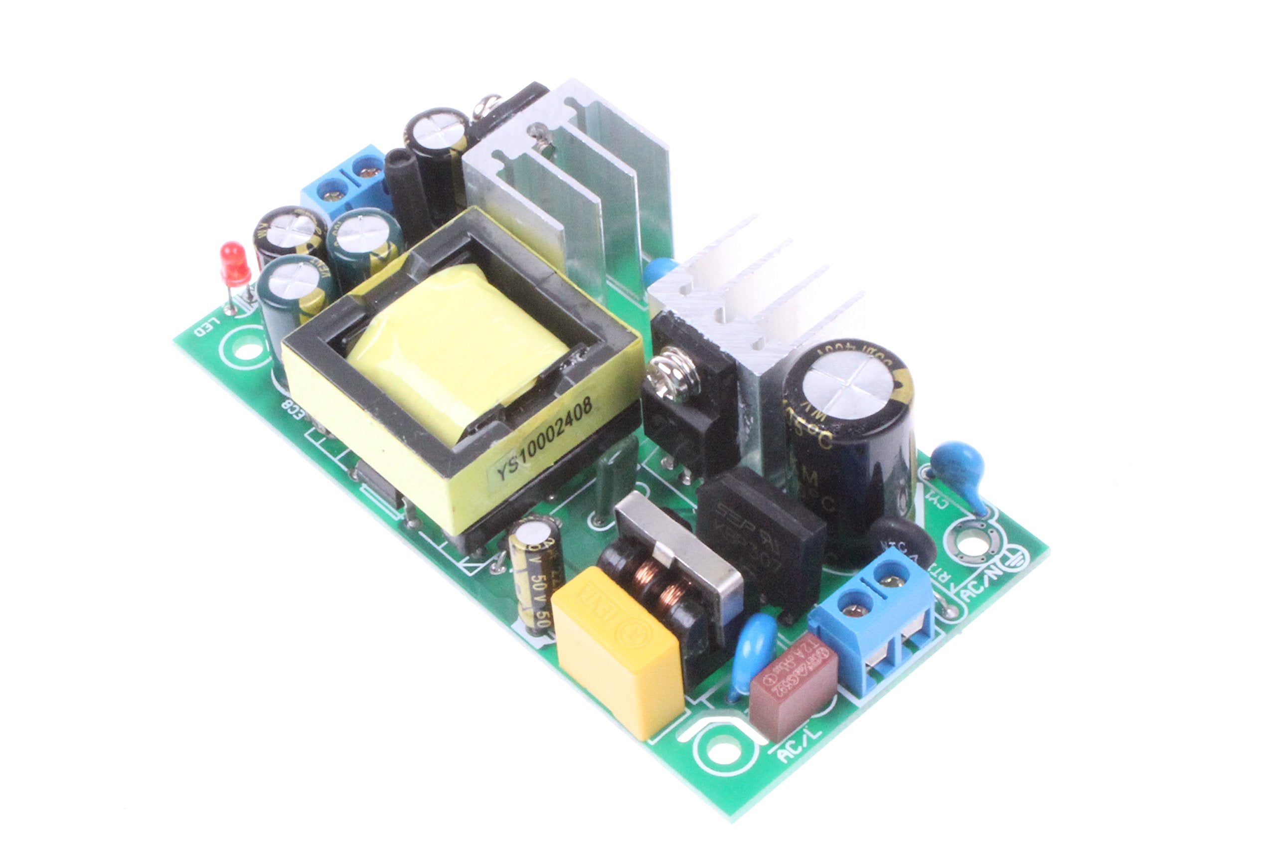 Noyito Ac To Dc Precision Buck Power Supply Module Ac 120V 100V 264V To 5V 3A 3000Ma Isolated Step Down Dc Module (5V 3A) Green