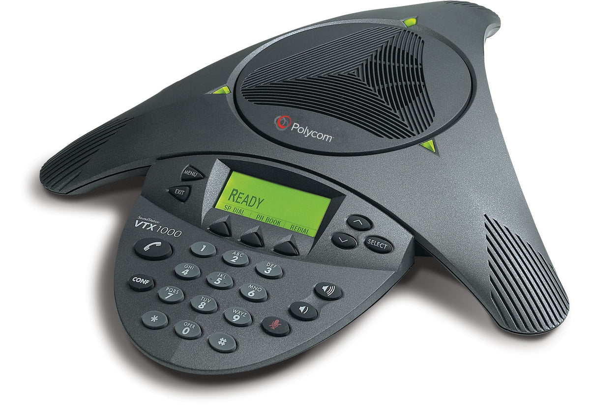 Polycom Soundstation Vtx 1000 Conference Telephone - Mics And Subwoofer Not Included