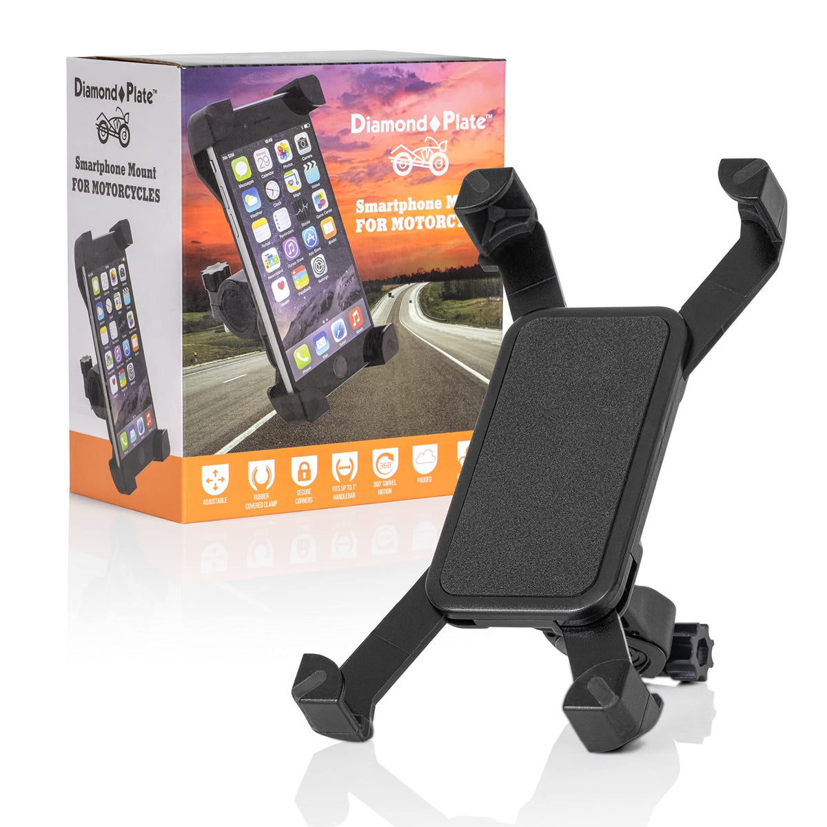 Adjustable Motorcycle/Bicycle Large Phone Mount