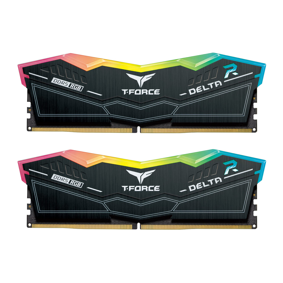 Teamgroup T Force Delta Rgb Ddr5 Ram 32Gb (2X16Gb) 7600Mhz Pc5 60800 Cl36 A Die Desktop Memory Module Ram For 600 700 Series Chi