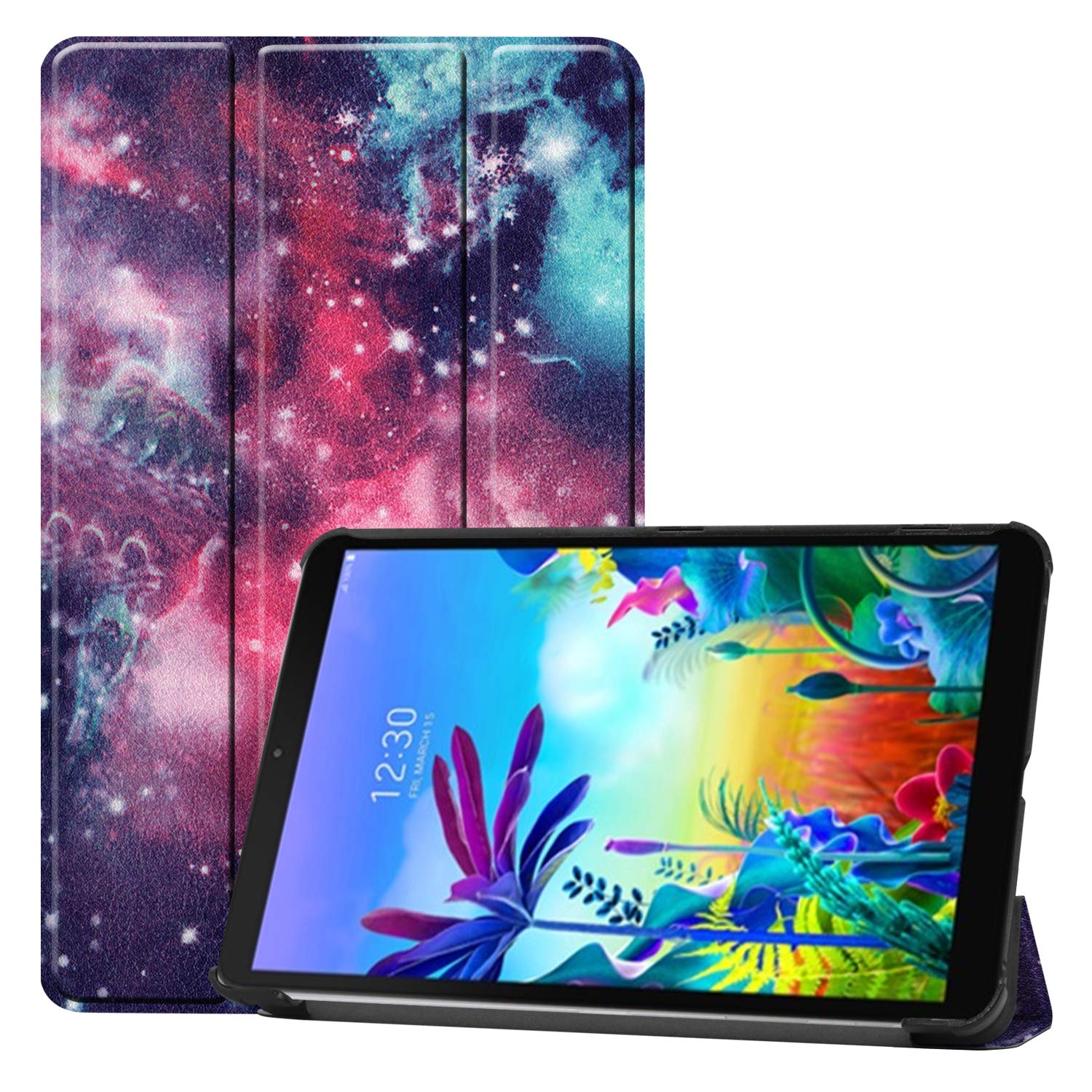 Smart Case for LG G Pad 5 10.1, Ratesell Lightweight Smart Trifold Stand Case Cover for LG G Pad 5 10.1 Inches 2019 Release, Mod
