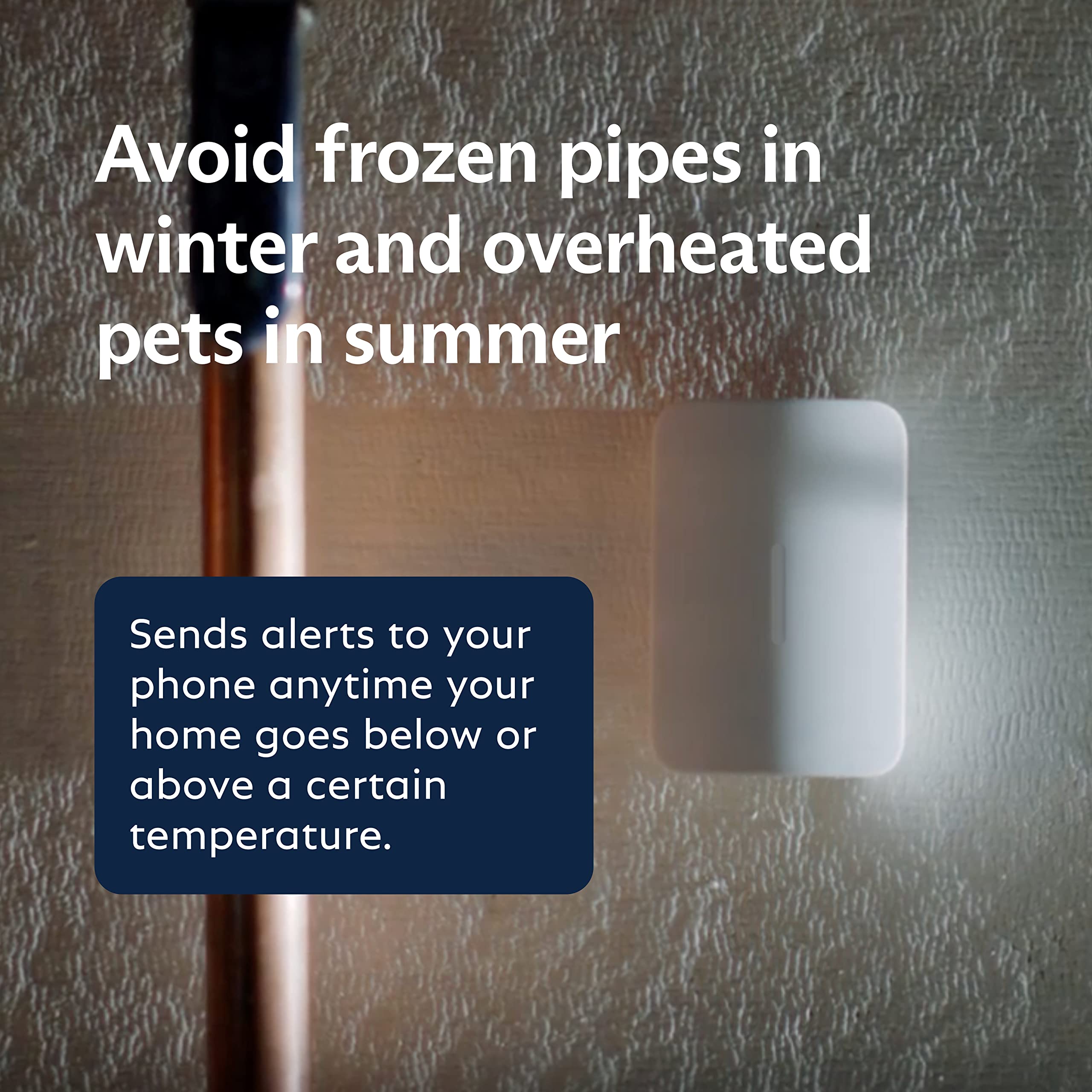 Simplisafe Temperature Sensor   Hot/Cold Detection   Compatible With Simplisafe Home Security System   Latest Gen