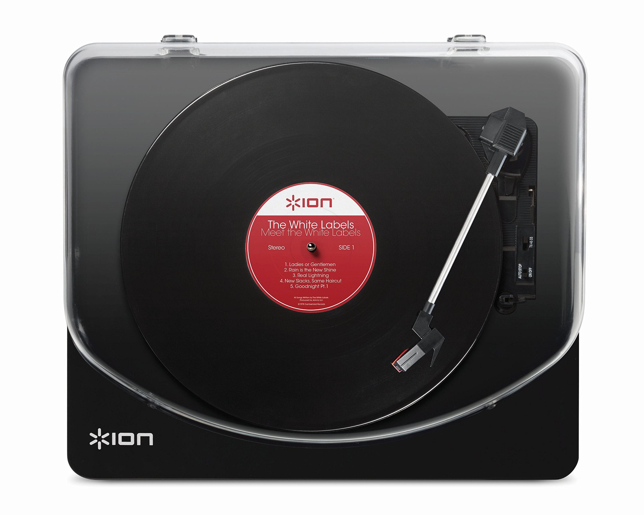 Ion Audio Classic Lp | 3 Speed Usb Conversion Turntable For Mac & Pc With Hinged Dust Cover