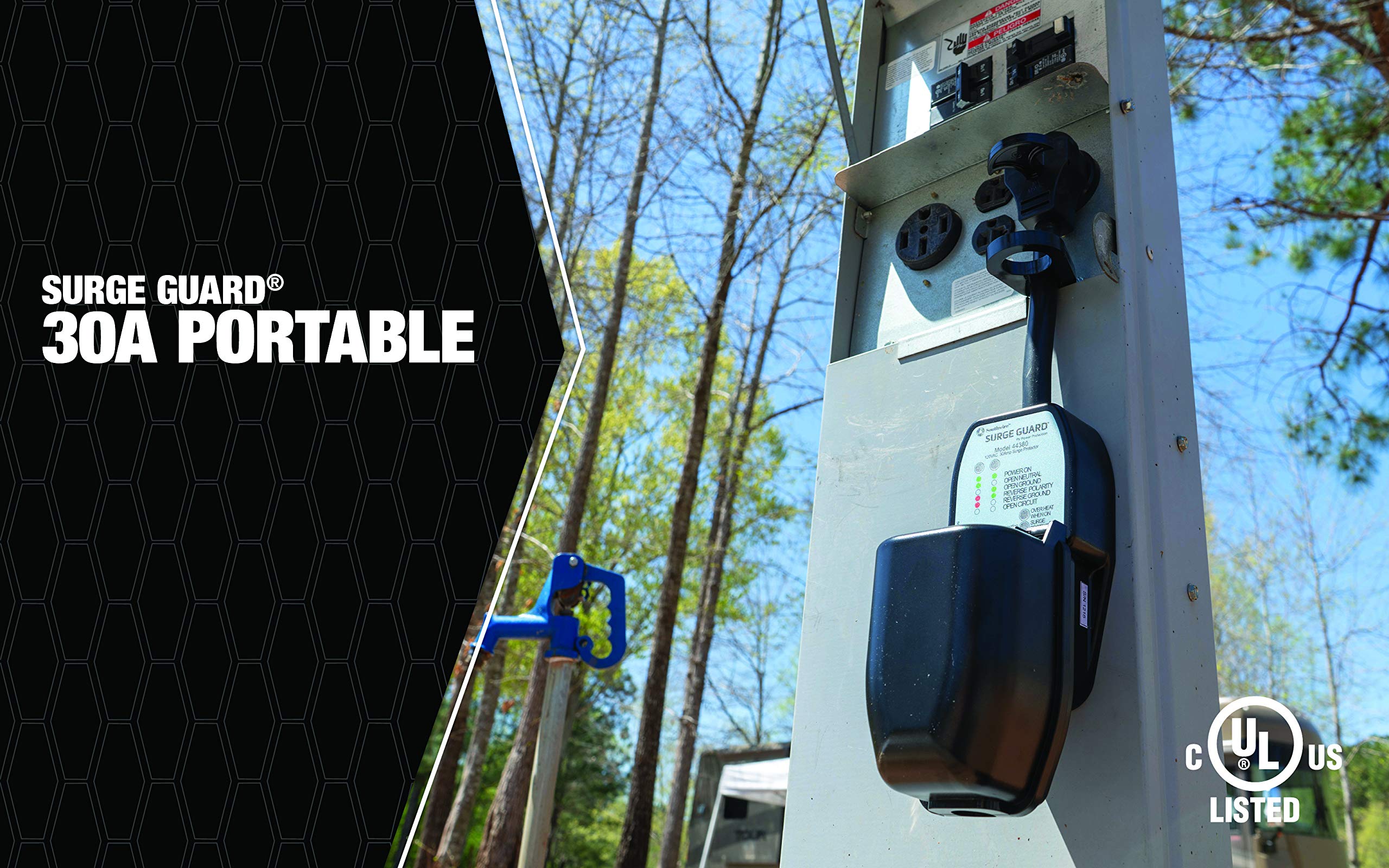 Southwire Company Llc 44380 Surge Guard 30A Portable , Black