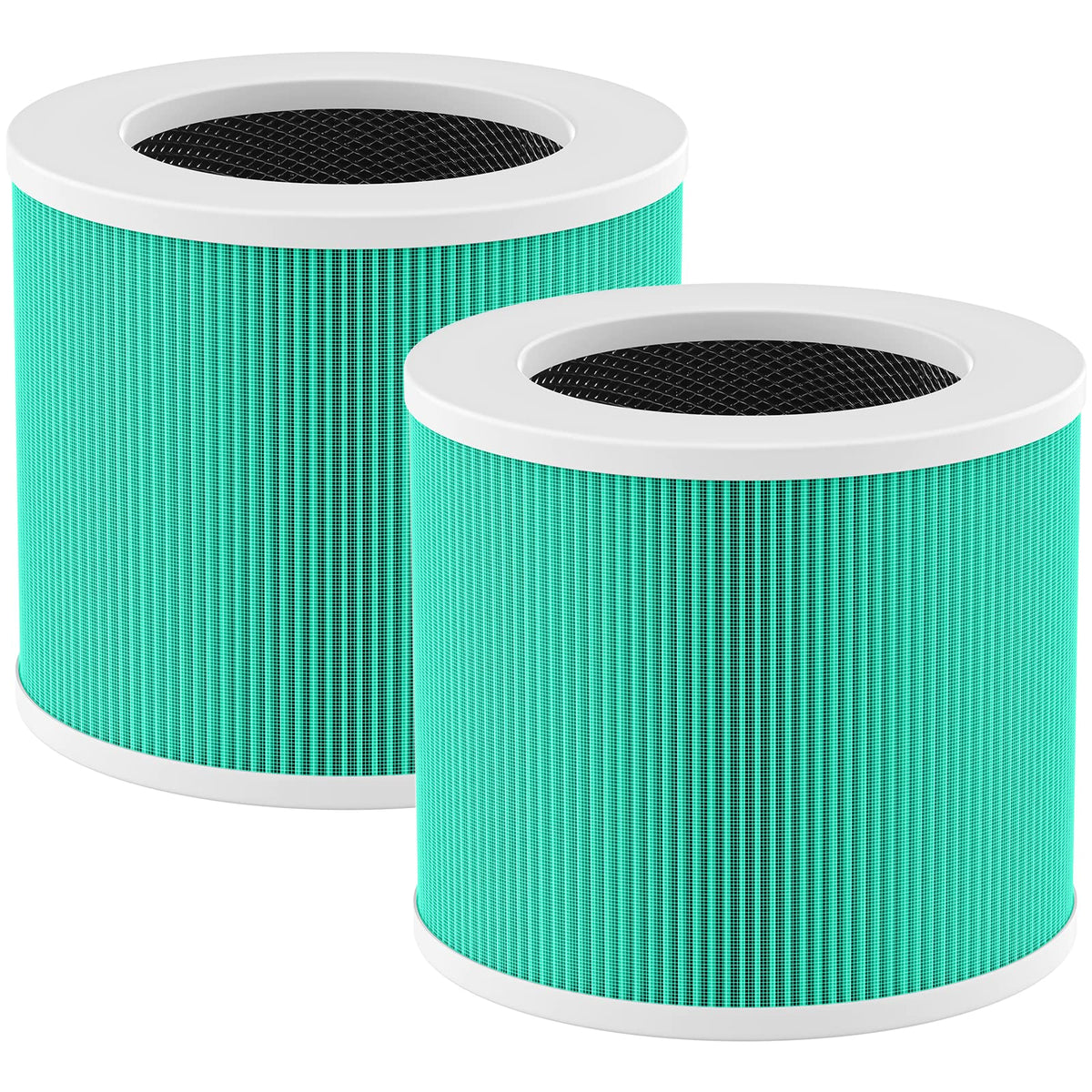 Hy1800 Replacement Filt Er Compatible With Morento/Loytio/Ayafato/Ioiow Air Purifi Er, H13 Ture Hepa Hy1800 Filt Er (2 Pack)