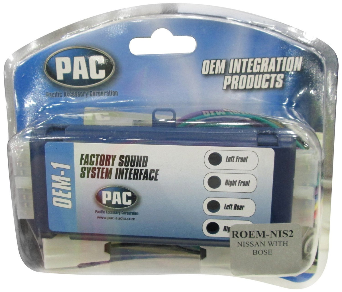 Pac Roemins 2 System Interface Kit To Replace Factory Radio And Integrate Factory Amplifiers For 1995 2002 Nissan Vehicles With 