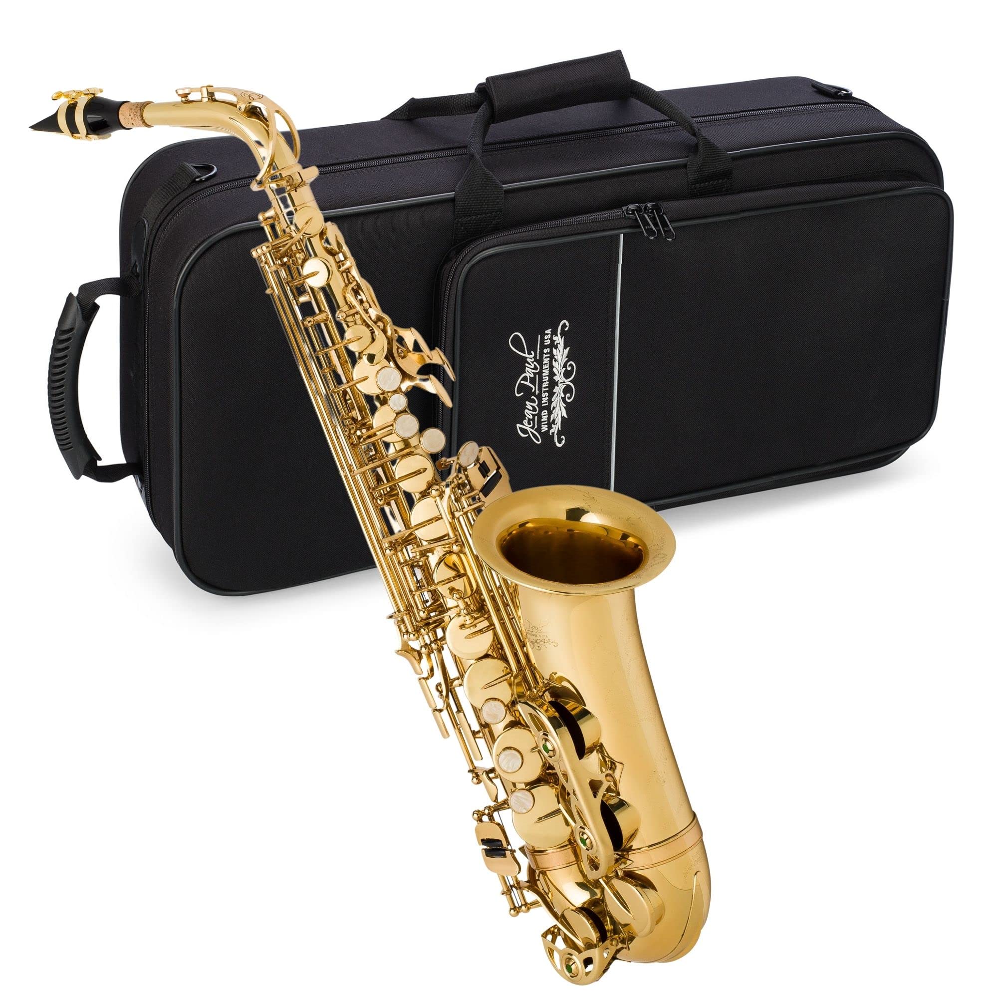 Jean Paul As 400 Alto Saxophone   Golden Brass Lacquered