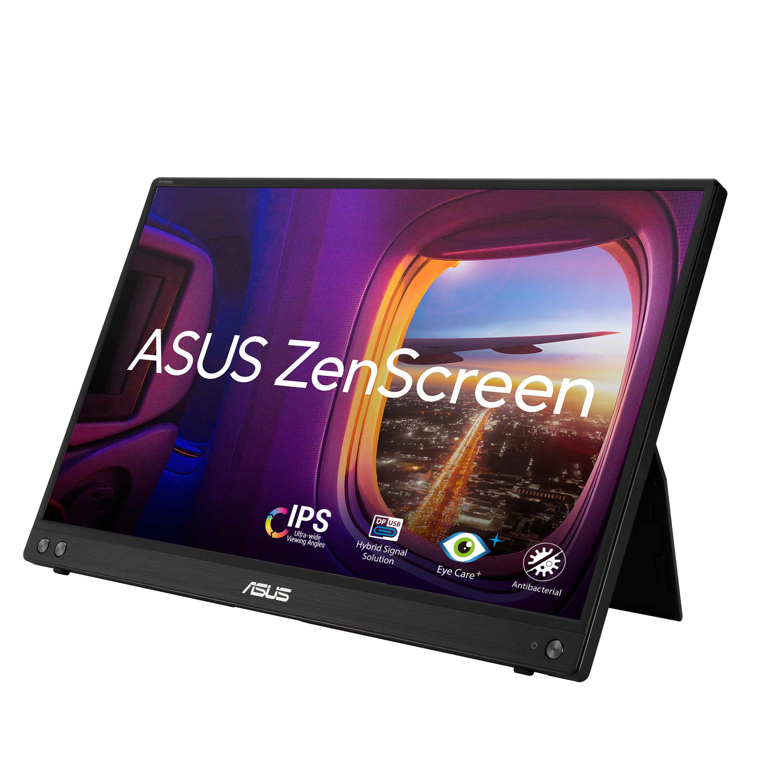 Asus Zenscreen 15.6    1080P Portable Monitor (Mb16Acvr)   Full Hd, Ips, Eye Care, Flicker Free, Blue Light Filter, Kickstand, U