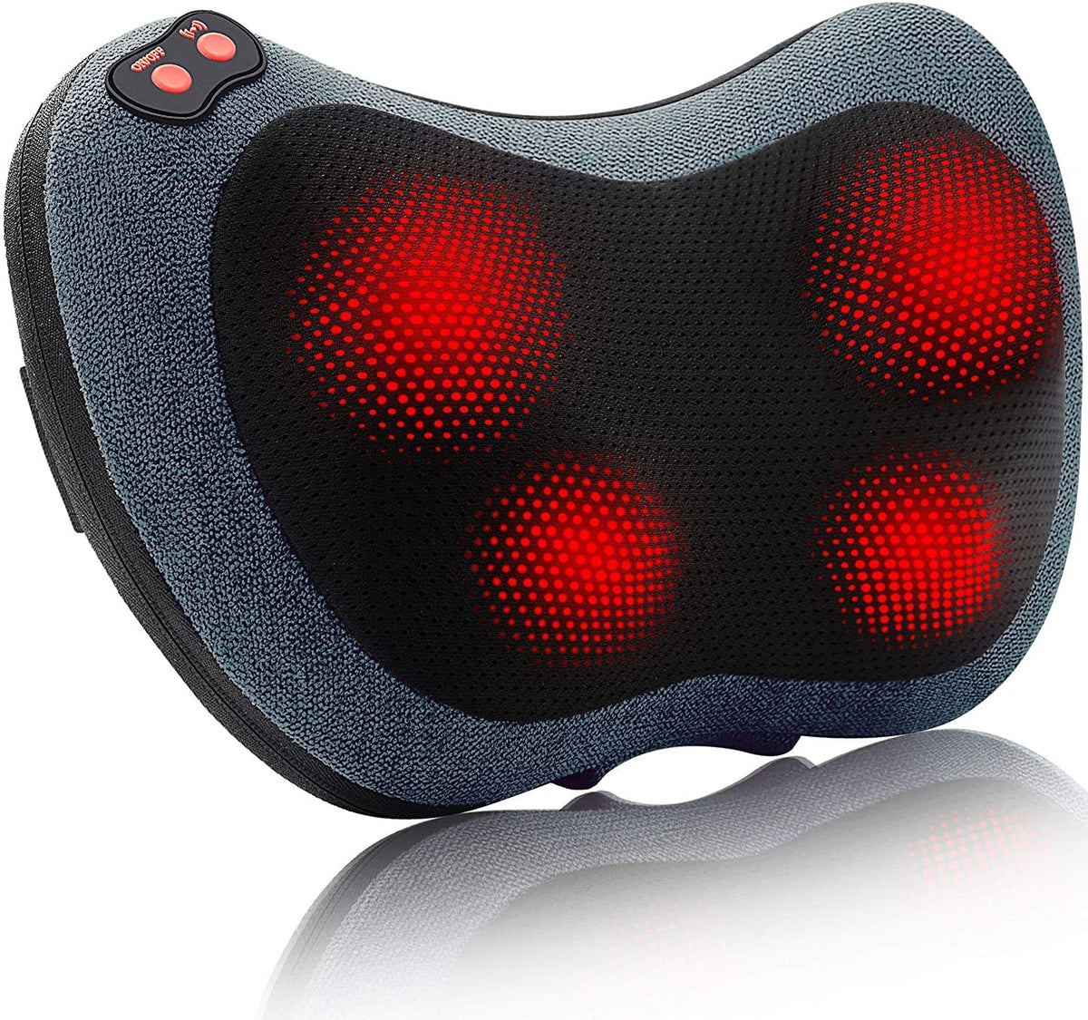 Papillon Neck Massager,Shiatsu Electric Back Massager With Heat,Neck Back Pain Relief Gifts For Mom/Dad/Women/Men,Deep Tissue Kn