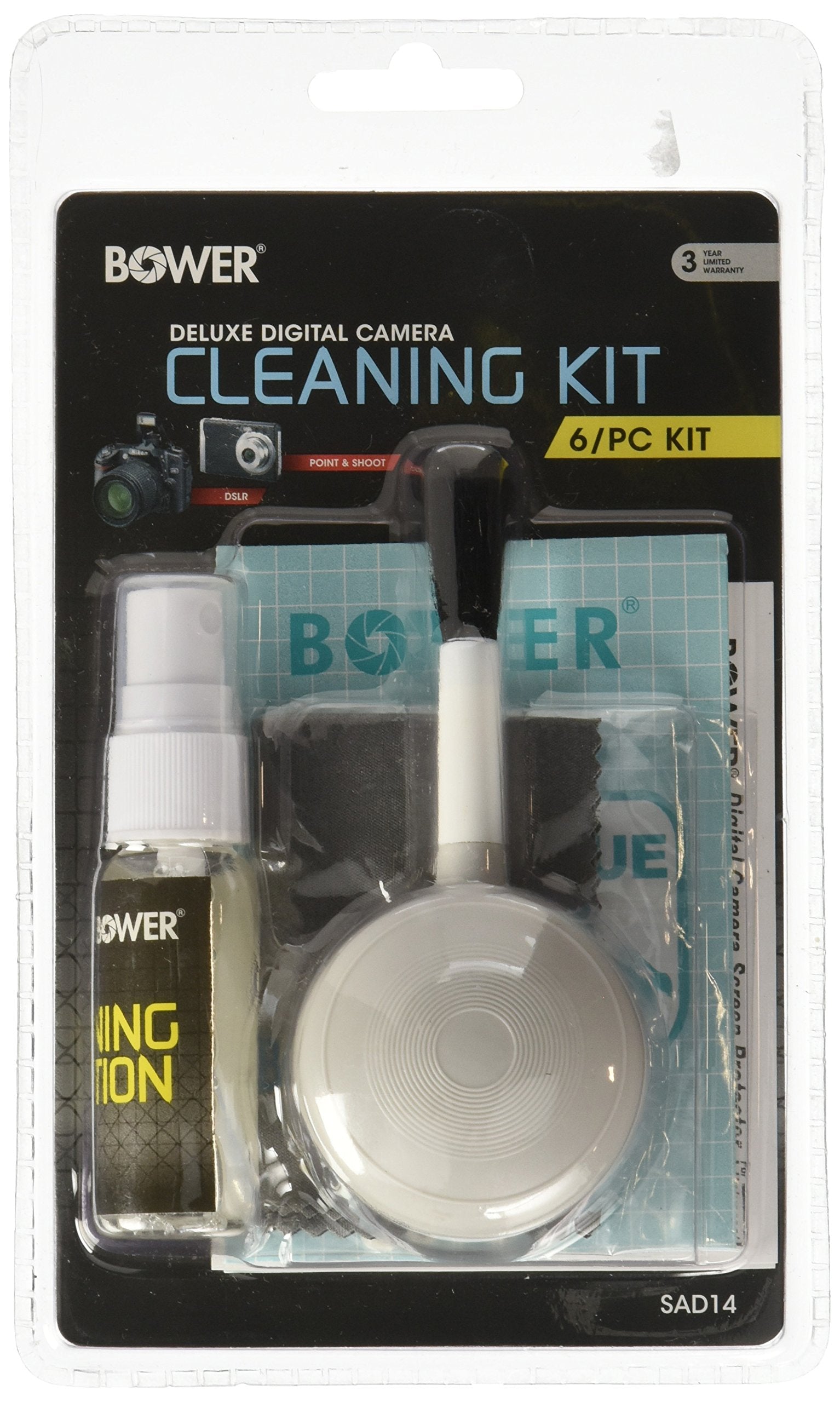Bower Sad14 6 In 1 Digital Camera Cleaning Kit