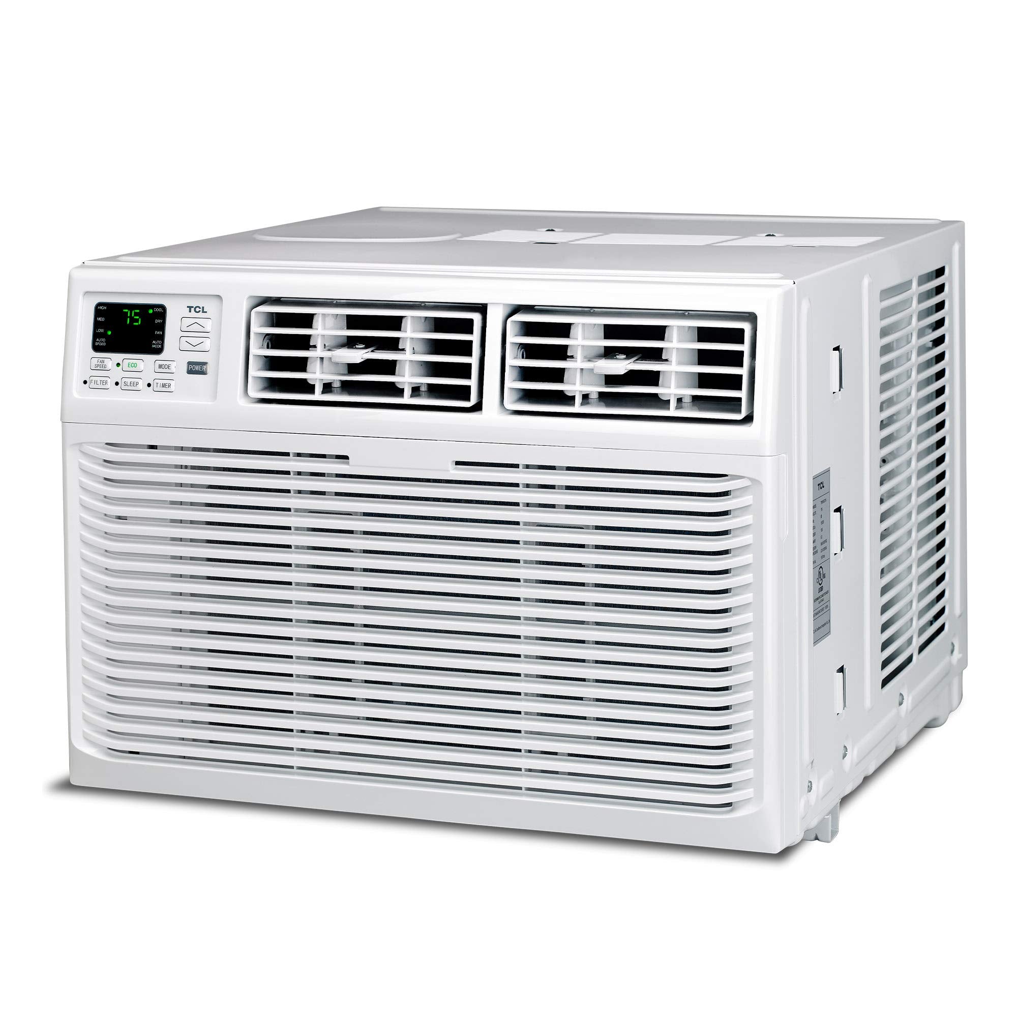 Tcl 10W3E1 A Home Series Window Air Conditioner, 10,000 Btu, White