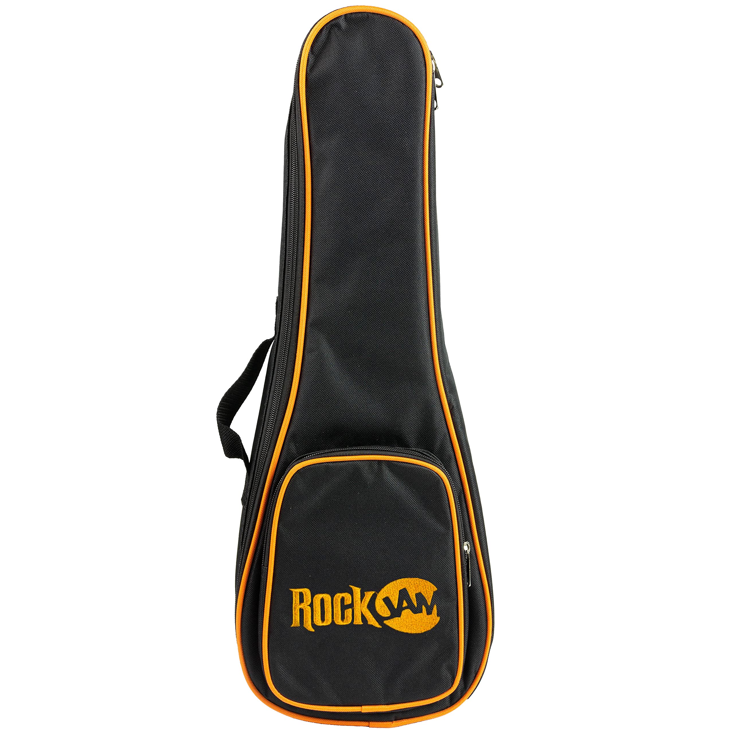 Rockjam Premium Concert Ukulele Kit With Tuner, Gig Bag, Strap, Picks & Spare Strings, 4, Right, Natural, Full (Rjuk 712C N)