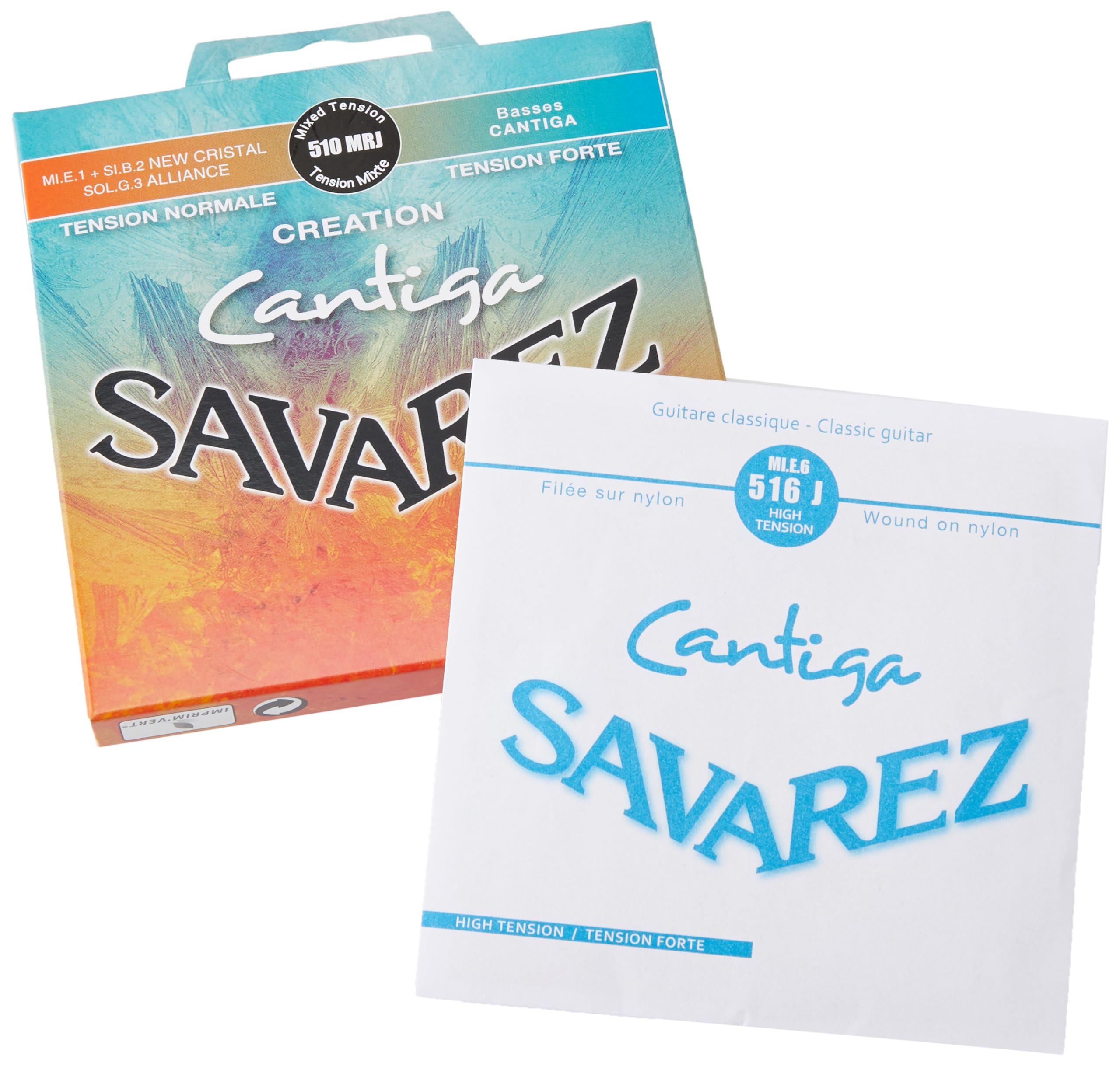 Savarez Cr  Ation Cantiga Medium Tension Classical Guitar Strings Set (Stsav51 50479)