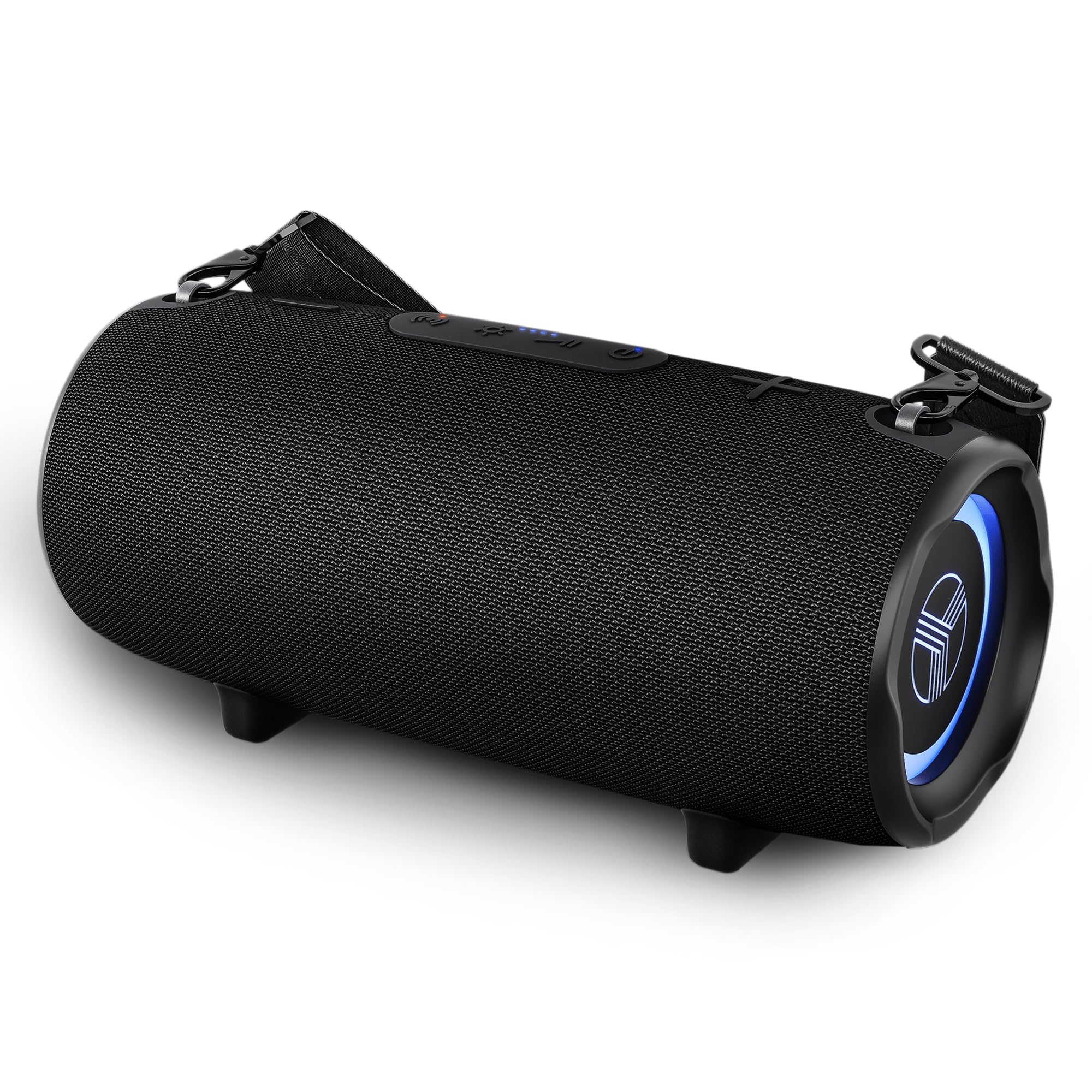 Treblab Hd Max   Large Bluetooth Speaker, Loud 60W Stereo Sound, Powerful Bass, 20H Battery, Ipx7 Waterproof, Powerbank, Usb C,