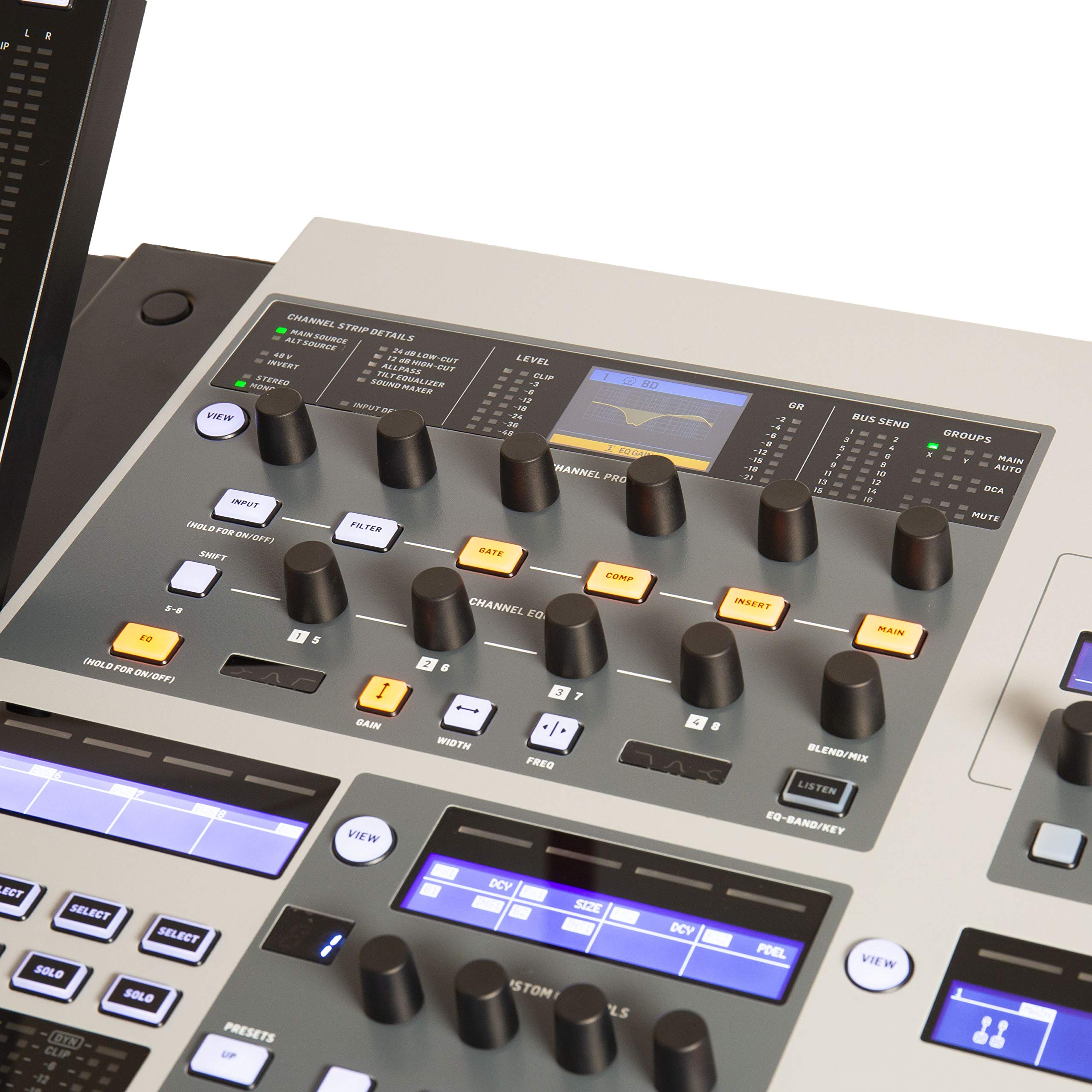 Behringer Wing 48 Channel, 28 Bus Full Stereo Digital Mixing Console With 24 Fader Control Surface And 10 Touch Screen