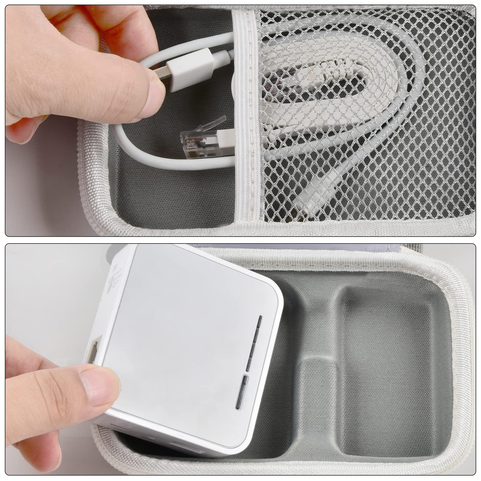 Case Compatible With Tp Link Ac750 Wireless Portable Nano Travel Router. For Hotspot Wifi Devices Storage Carrying Box Holder Fo