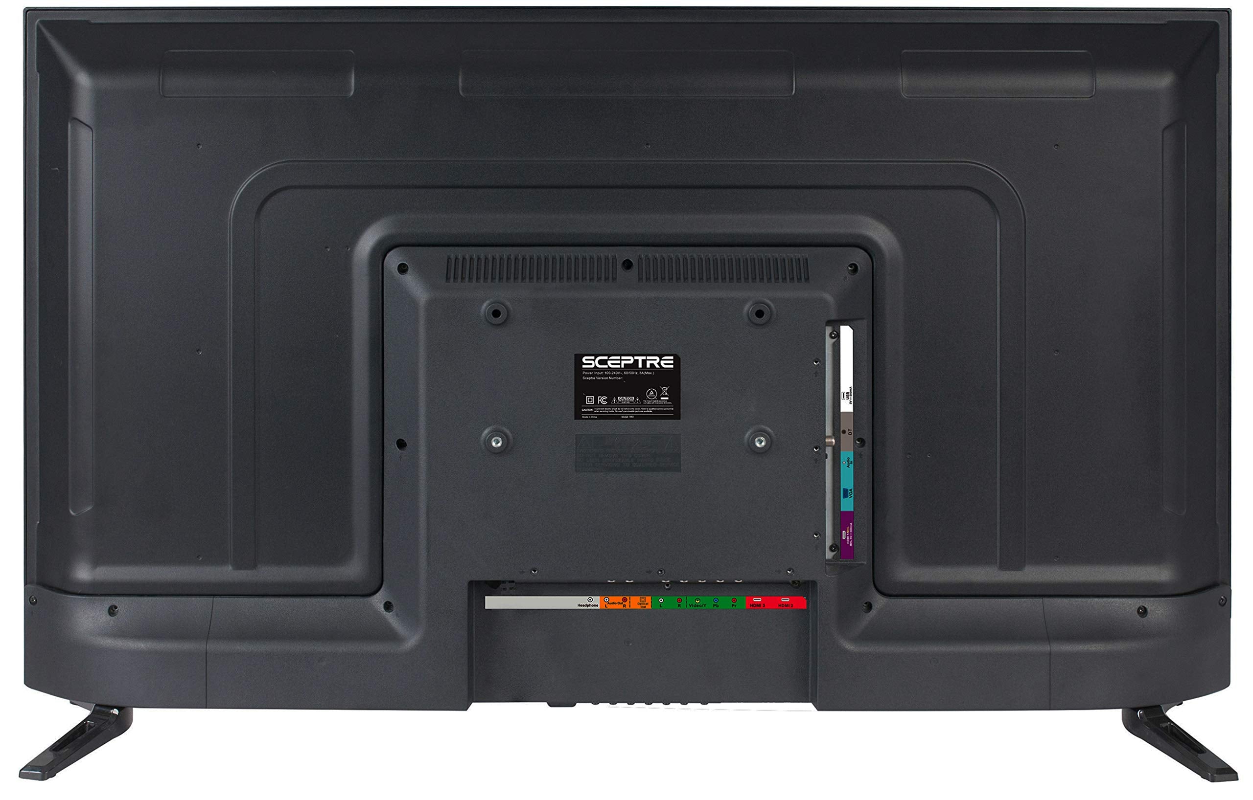 Sceptre 43 Inch Full Hd 1080P Led Tv Memc 120 Hdmi X3, Machine Black (X435Bv F Series)