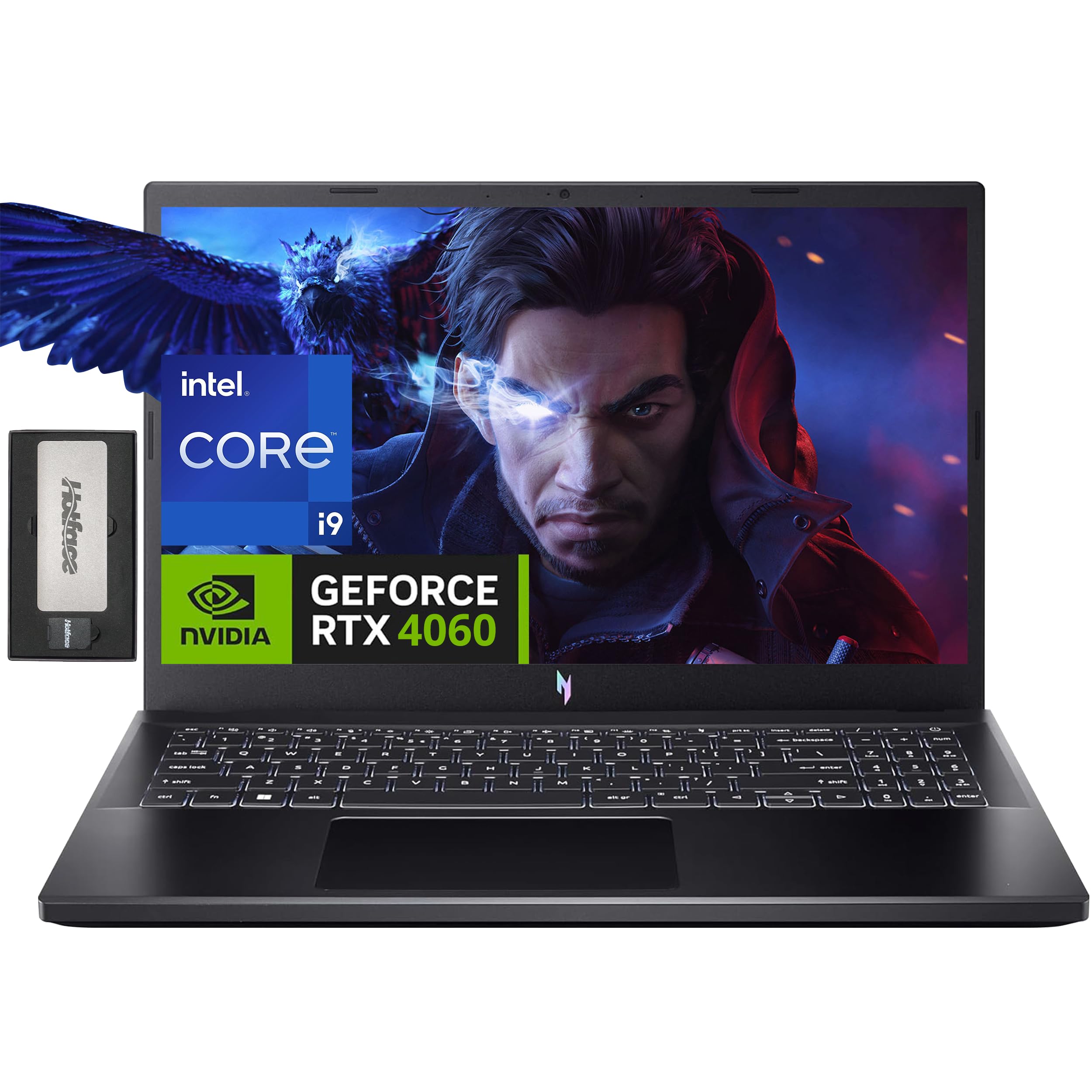 Acer Nitro V 15 15.6'' Fhd Ips 144Hz Gaming Laptop, Intel I9 13900H, 16Gb Ddr5, 512Gb Ssd, Nvidia Geforce Rtx 4060, Backlit Keyb