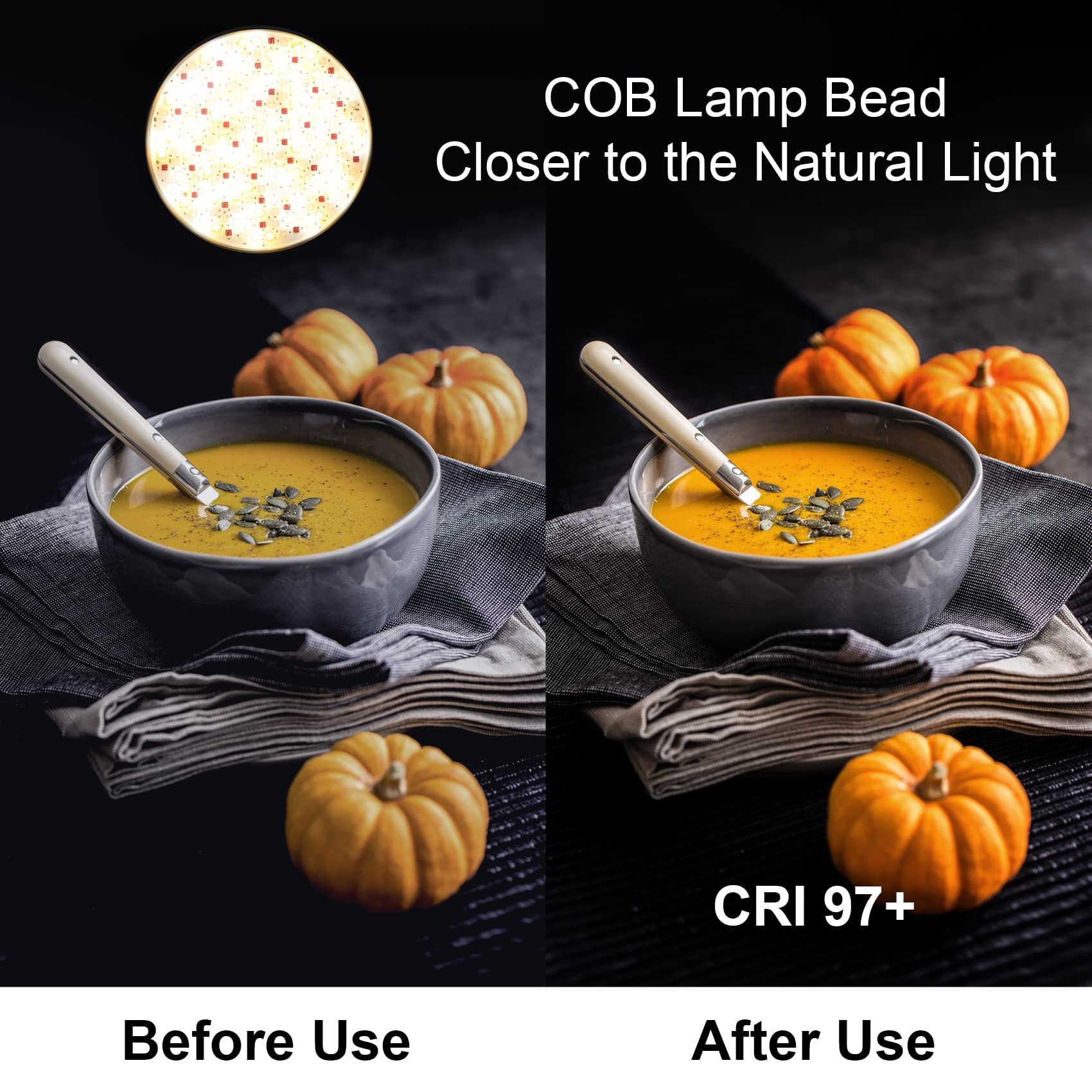 Gvm 200W Rgb Video Light, Bi Color Cob Photography Lighting With Bowens Mount & Dmx Control, Youtube Studio Light For Film Recor