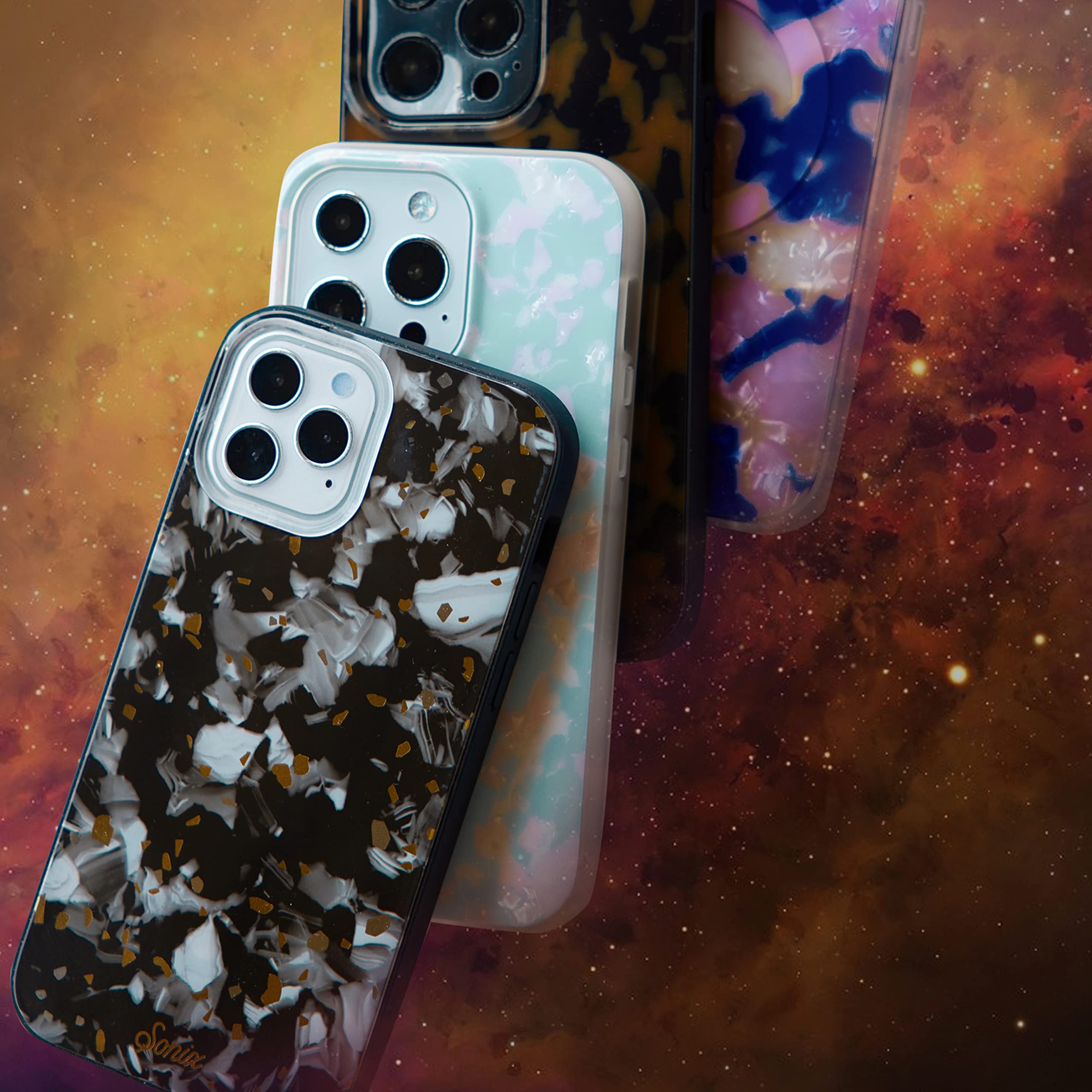 Sonix Case For Iphone 13 Pro | Compatible With Magsafe | 10Ft Drop Tested | Nebula Tort