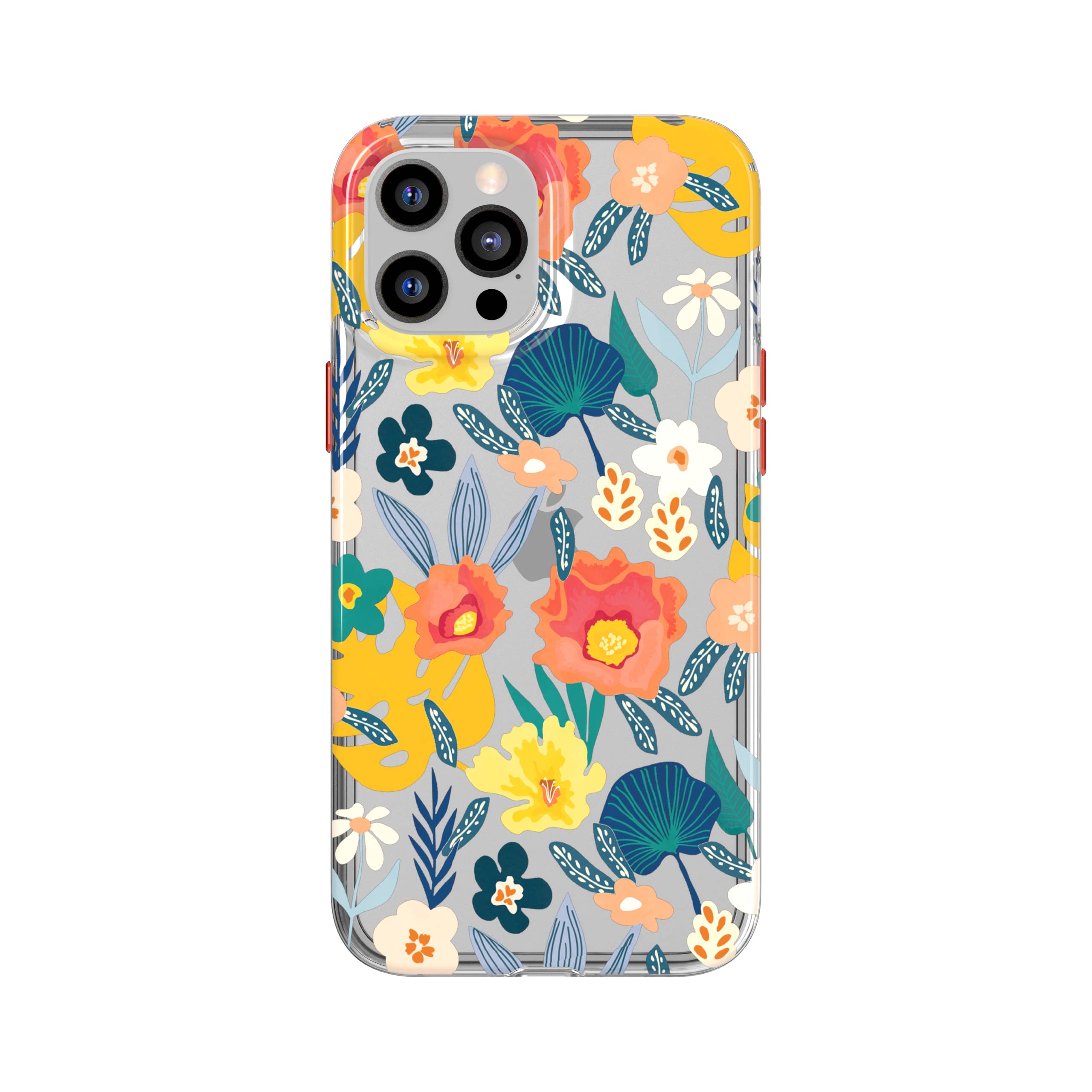 Tech21 Evo Art Botanical Garden For Iphone 12 Pro Max   Protective Phone Case With 10Ft Multi Drop Protection And Exclusive Artw
