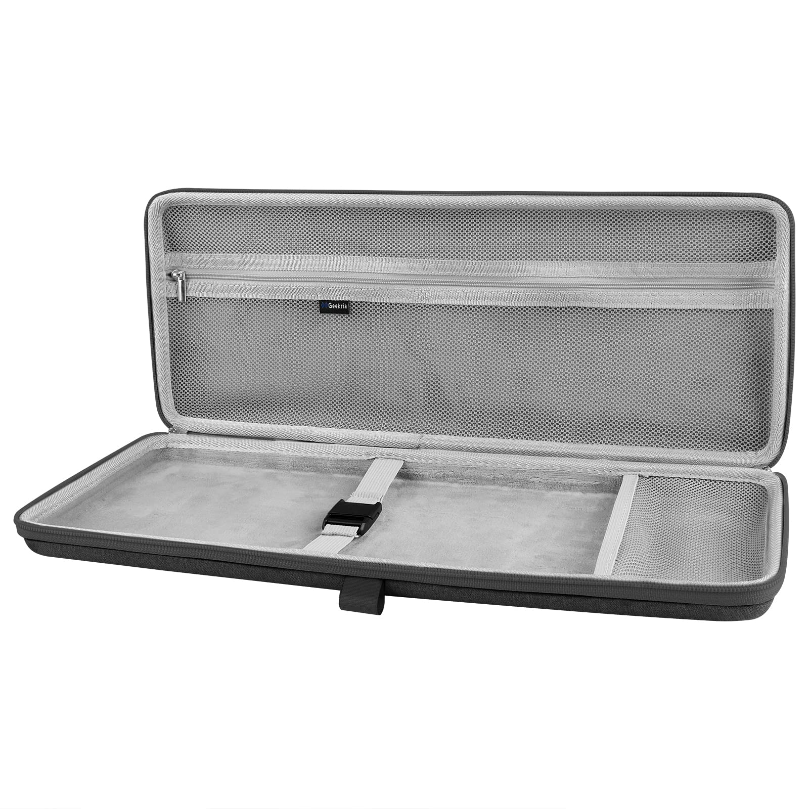 Geekria 75% Keyboard Case, Hard Shell Travel Carrying Bag For Compact 84 Key Computer Mechanical Gaming Keyboard, Compatible Wit
