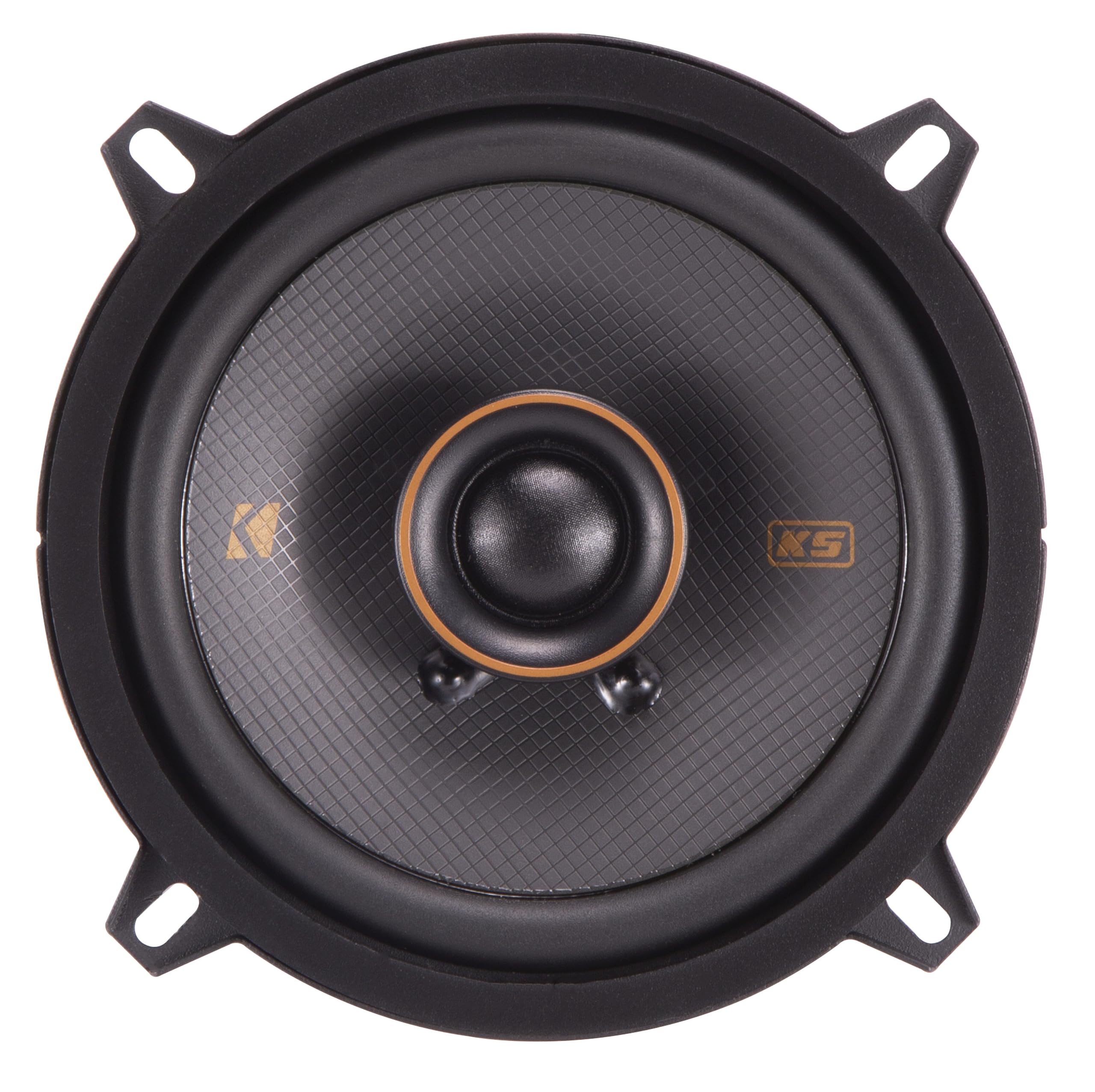 Kicker 51Ksc504 Coaxial Speaker System, 2 Way Design, One (1) Pair, 5.25'' (130Mm) Polypropylene Woofer/Midrange, 3/4'' (20Mm) S