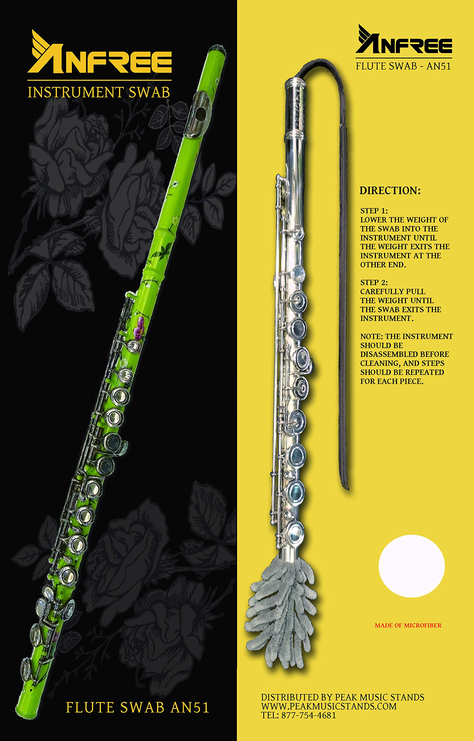 Anfree Flute Swab Blue