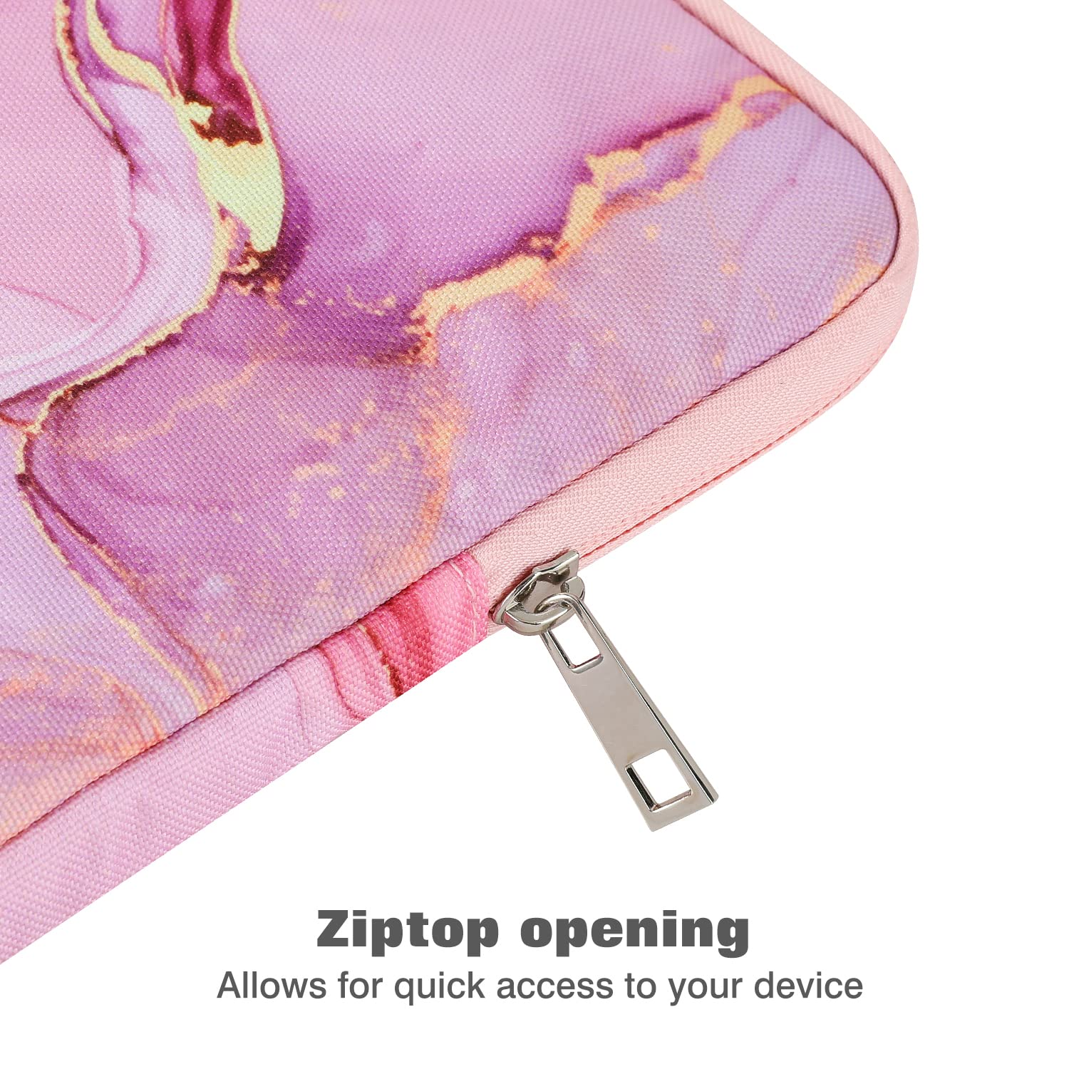 MoKo 9 11 Inch Tablet Sleeve Bag Carrying Case Fits iPad air 5 10.9' 2022,iPad Pro 11 M2 2022 2018,iPad 10th 10.9,iPad 9/8/7th Gen 10.2,iPad Air 4 10.9/Air 3 10.5,Tab S8/S9 11',Cloudy Pink