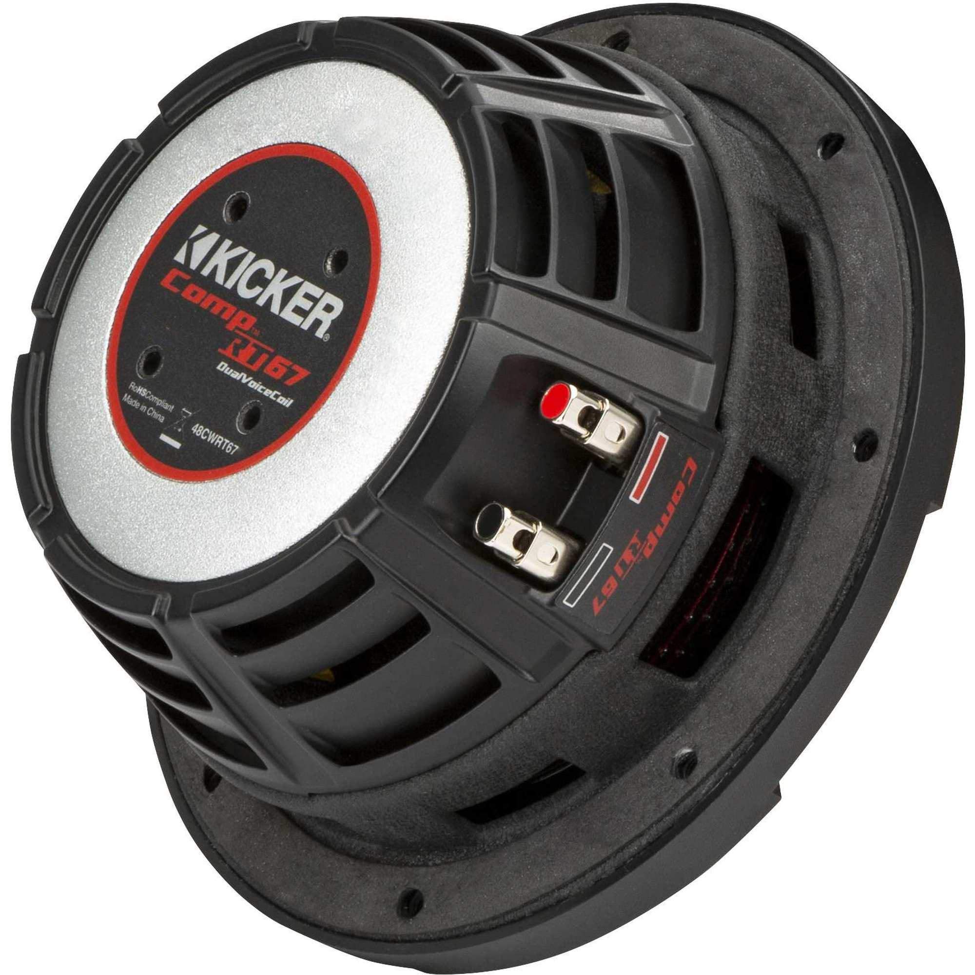 Kicker 48Cwrt674 Comprt 6.75'' Subwoofer, Dvc, 4 Ohm