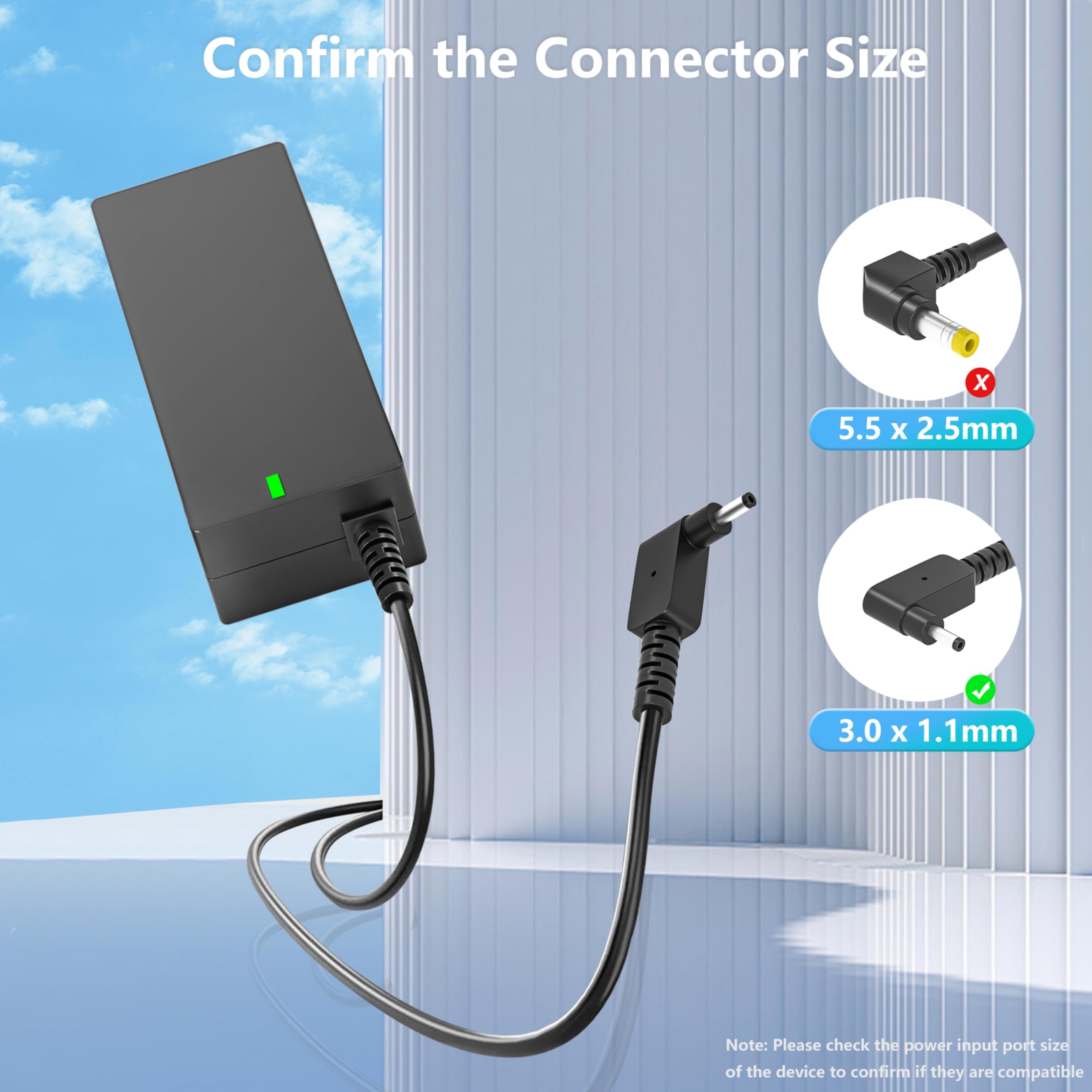 Dongni 65W 45W Charger For Acer Aspire 5 3 1 Series A515 55 A515 56 A515 54 A515 46 A515 45 A515 44 A315 23 A315 34 A315 35 A315