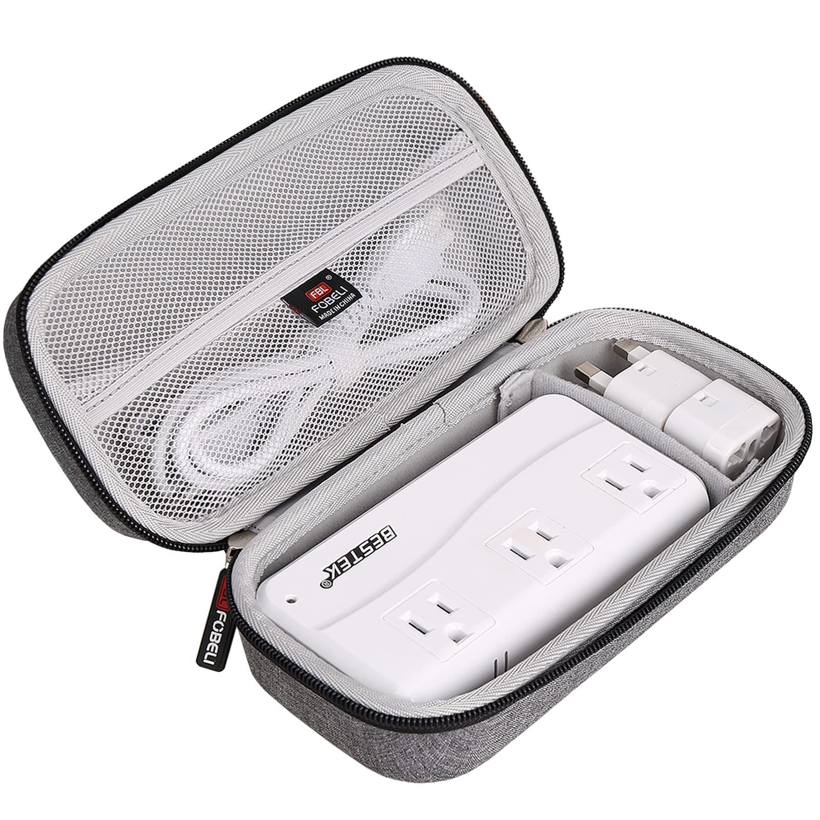 Fblfobeli Hard Carrying Case For Bestek/Ceptics 2000W Travel Universal Travel Adapter 220V To 110V Voltage Converter (New Versio