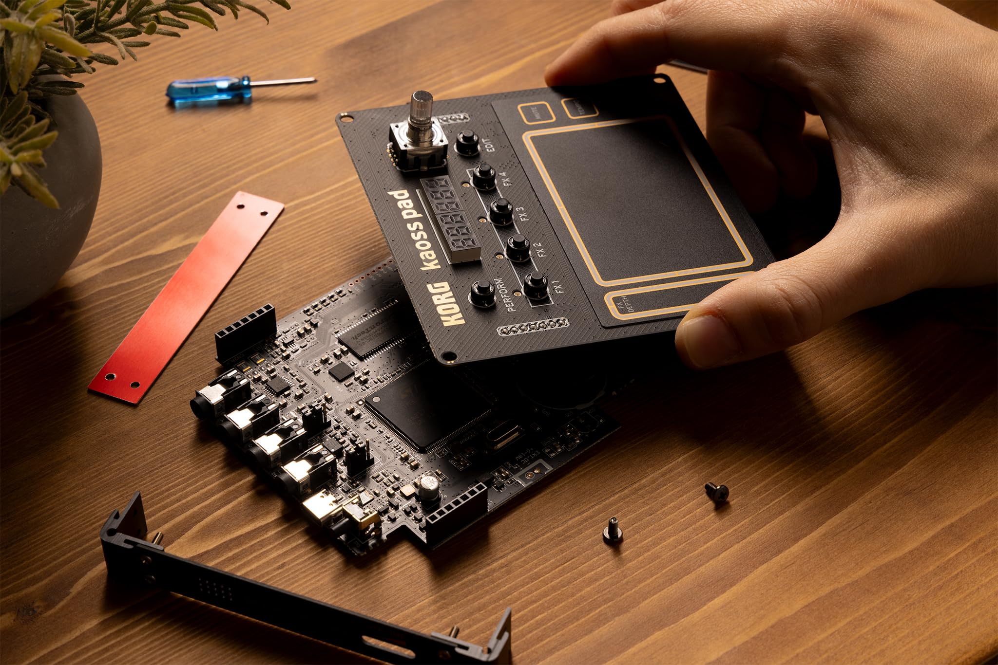 Korg Nu:Tekt Nts-3 Build Your Own Kaoss Pad Kit