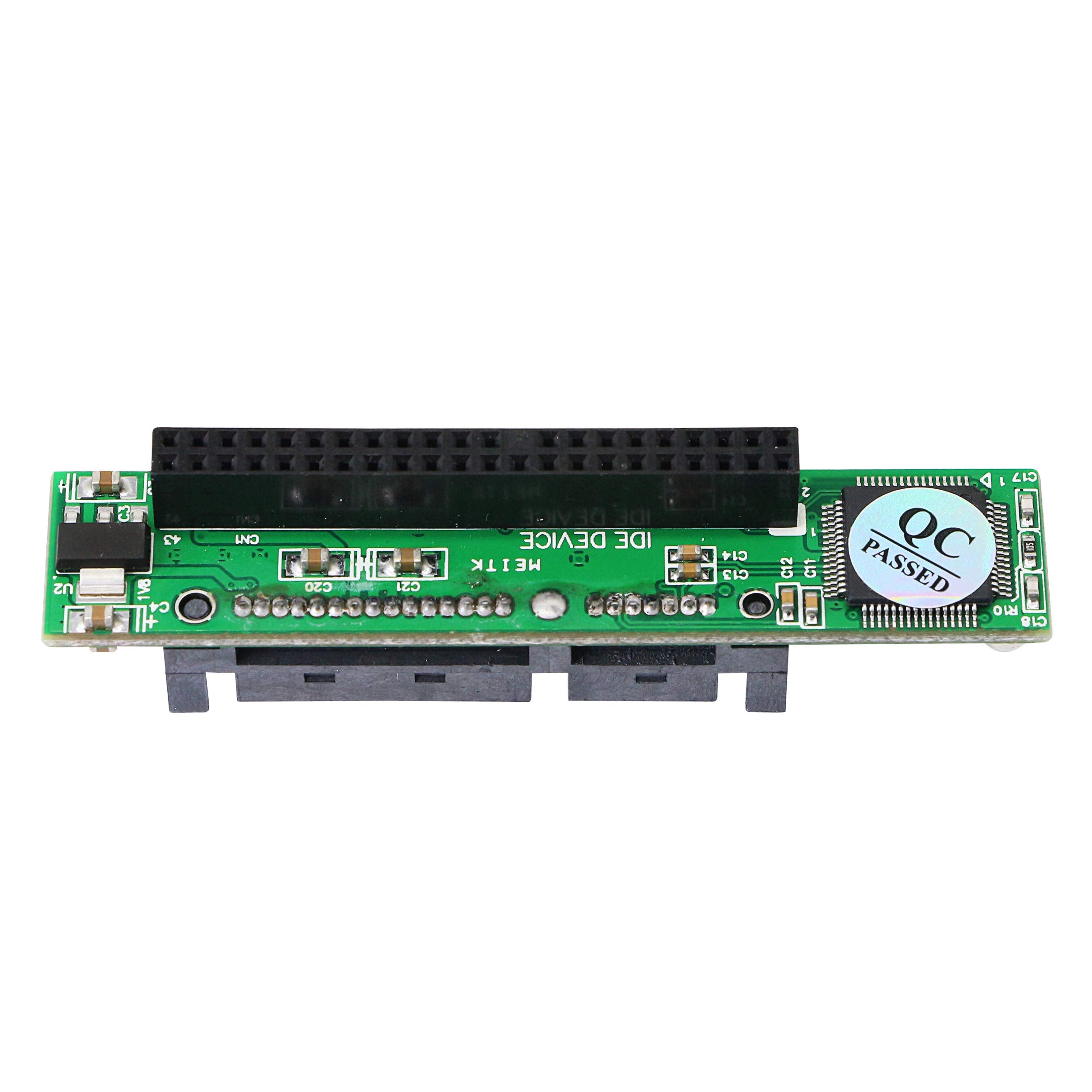 Sinloon Sata Male To 44 Pin Female 2.5 Inch Ide Adapter For Pc And Mac Computer To Sata Hard Drive Interface Adapter(Sata M/2.5