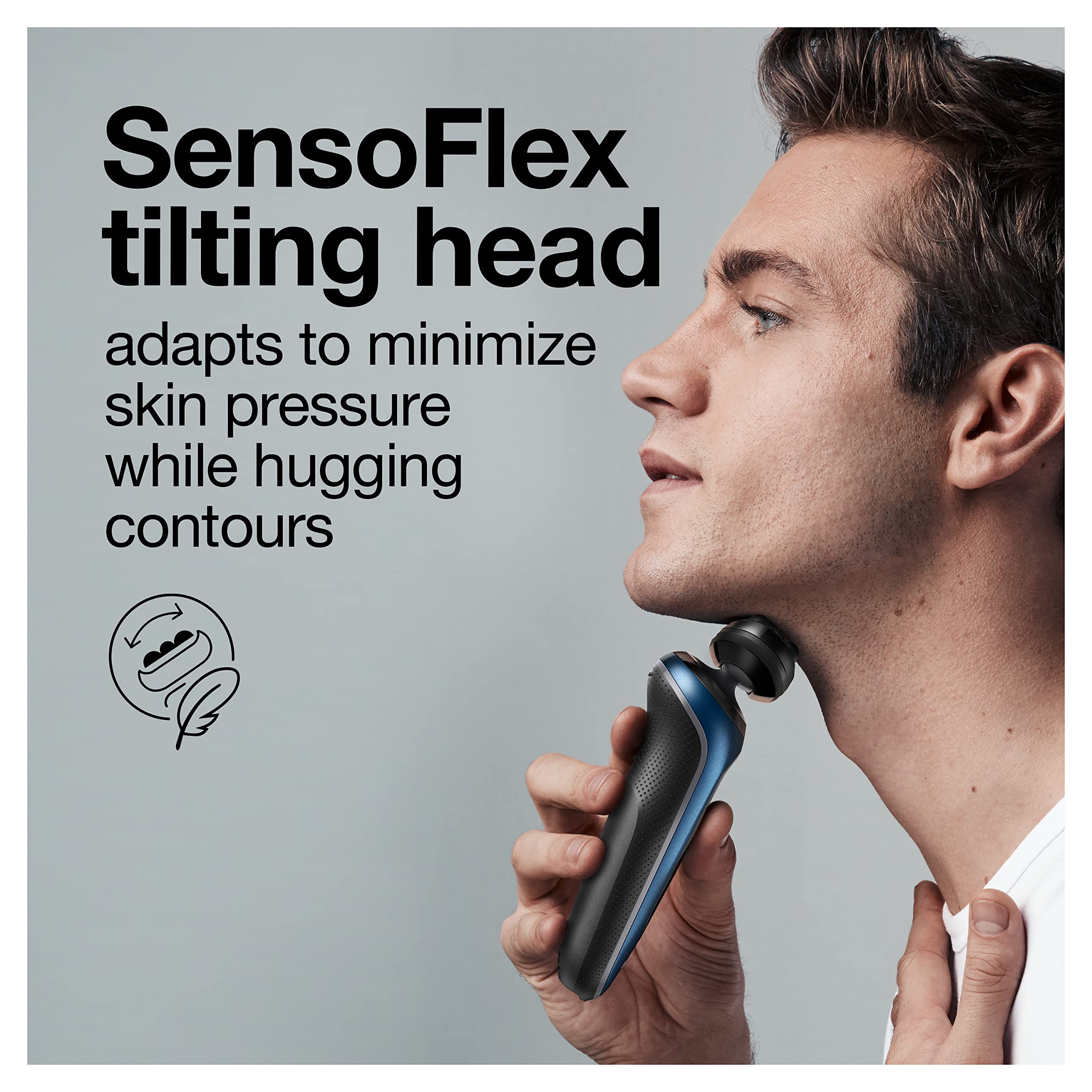 Braun Series 6 6095Cc Electric Razor For Men With Smartcare Center, Beard Trimmer, Stubble Beard Trimmer, Cleansing Brush, Wet &