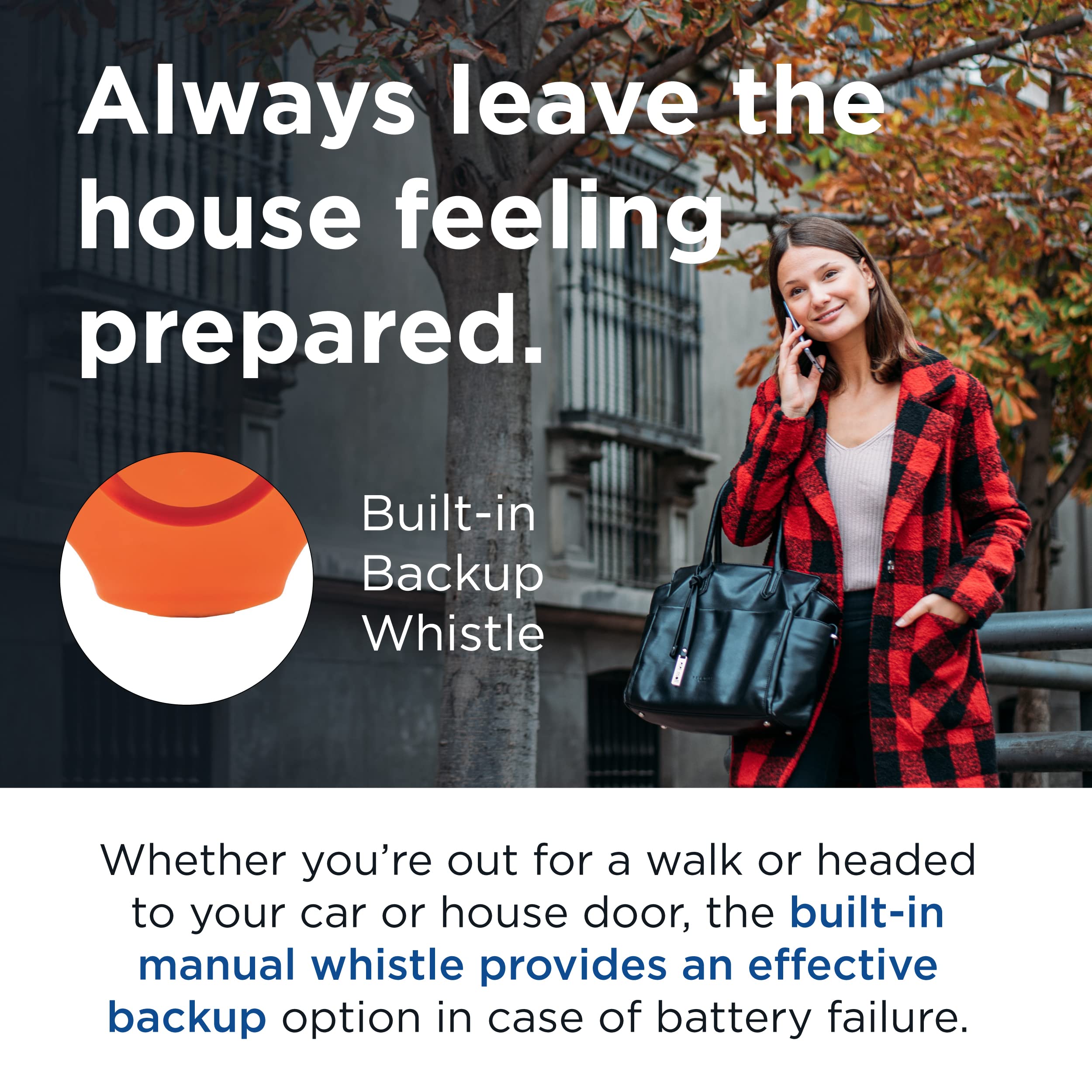 Mace Brand 80734 Personal Alarm Keychain (Orange)