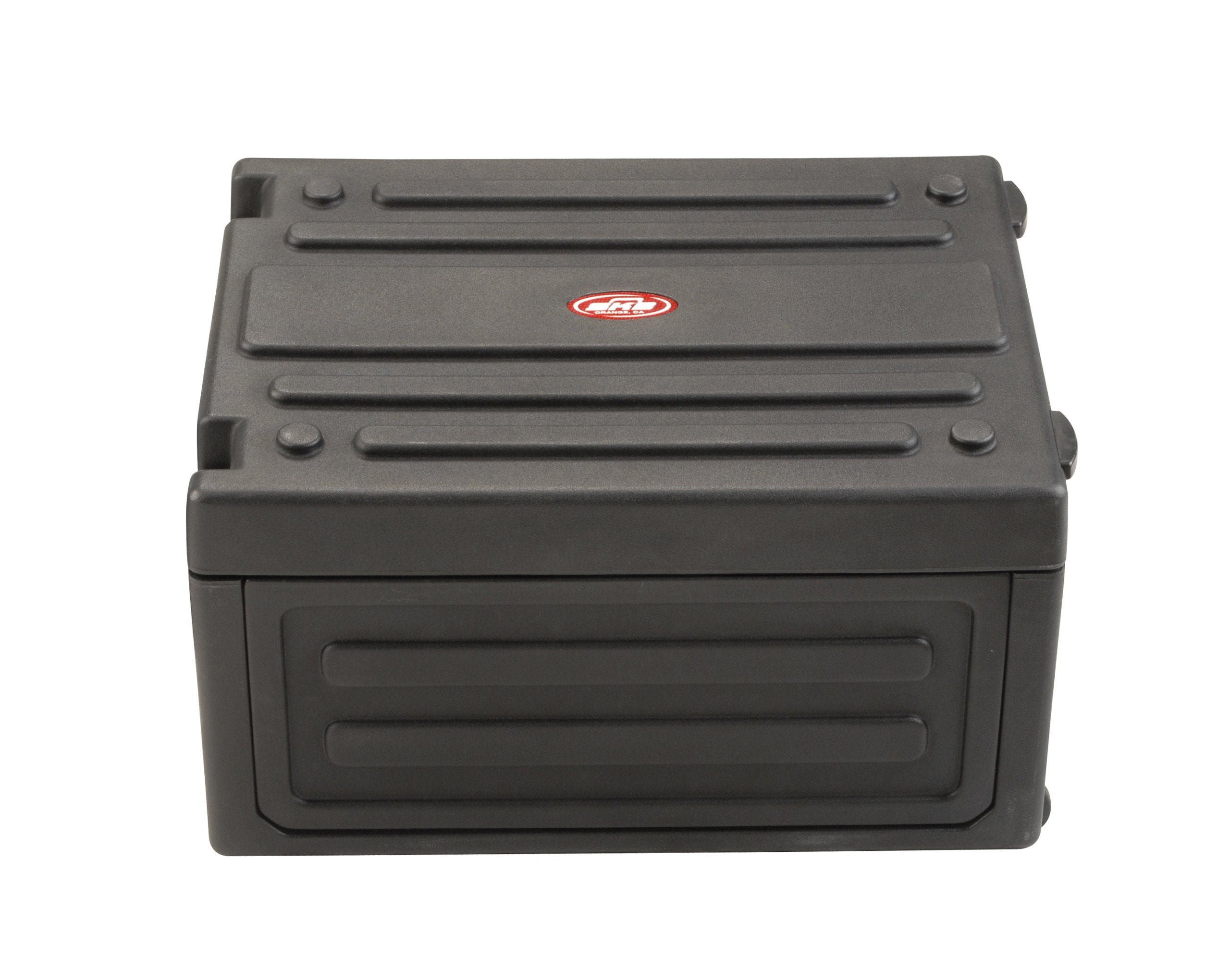 Skb Cases 1Skb19 Rsf4U Roto Molded 4U Studio Flyer Rack Case, Rack Space For Recording Gear, 21.5'' X 15.5'' Surface For Laptops