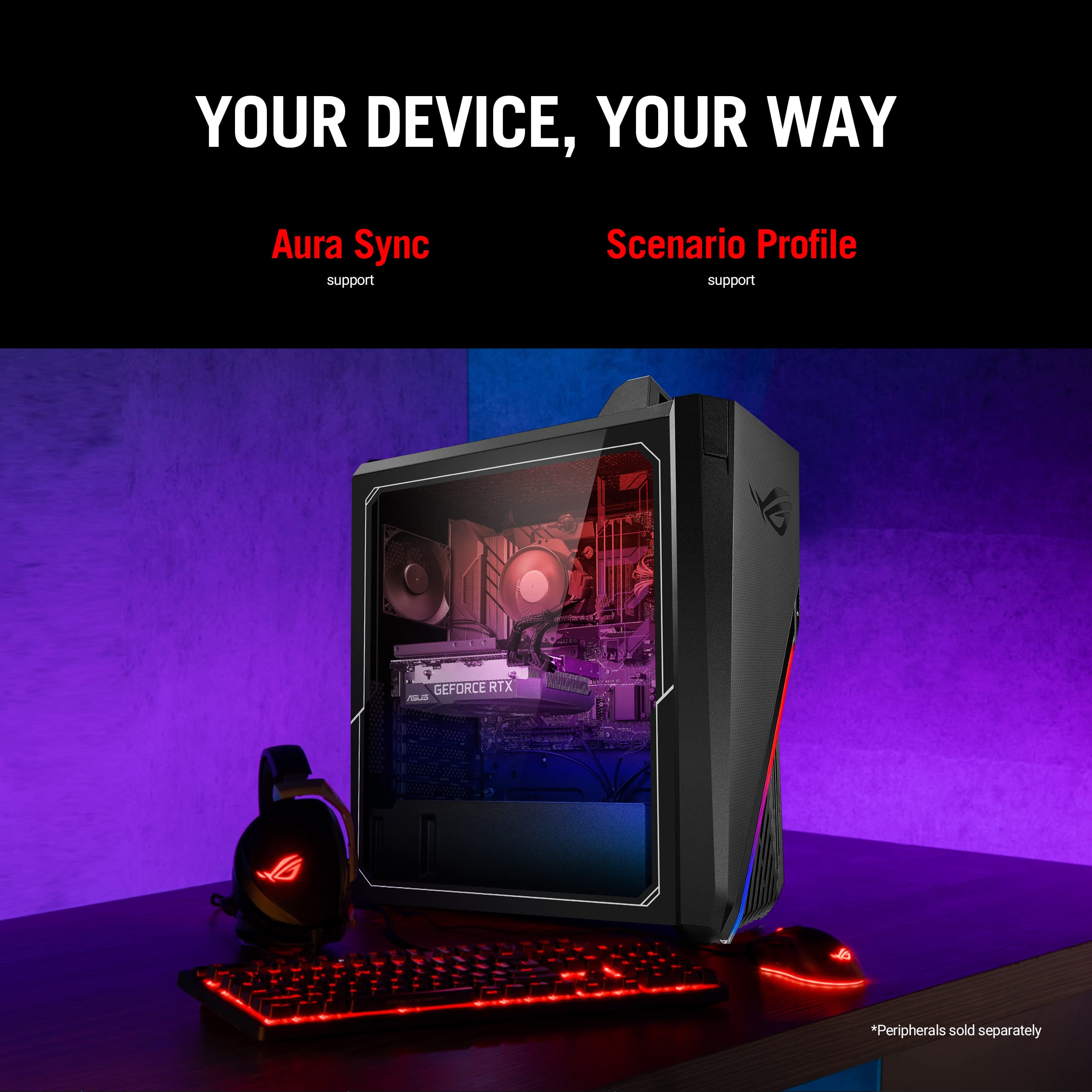 Asus Rog Strix G15 Gaming Desktop Pc, Intel Core I7 12700F, Geforce Rtx 3060 12Gb, 16Gb Ddr4 Ram, 1Tb Pcie 4.0 Ssd, Windows 11 H