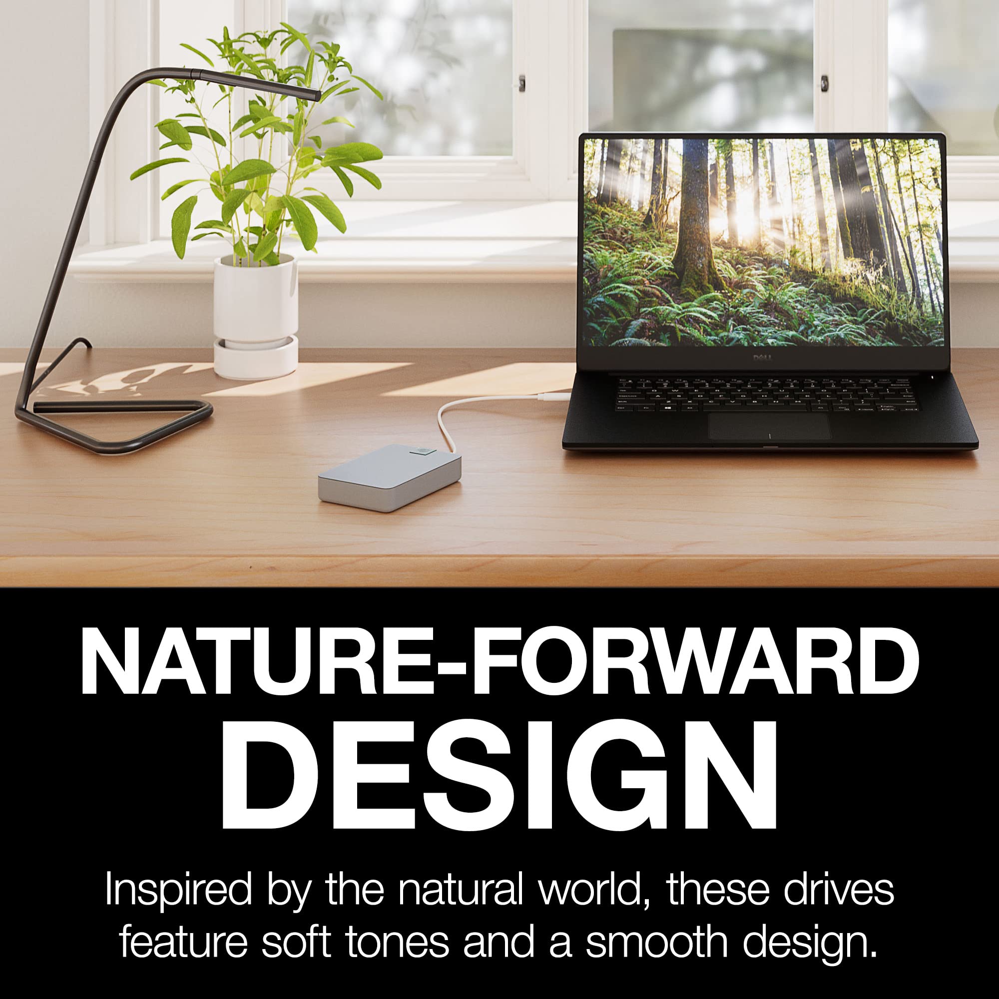 Seagate Ultra Touch Hdd, 4Tb, Externe Harde Schijf, Mac & Chromebook, Gerecycled Materiaal, Usb-C-Compatibiliteit Met Pc, Dropbo