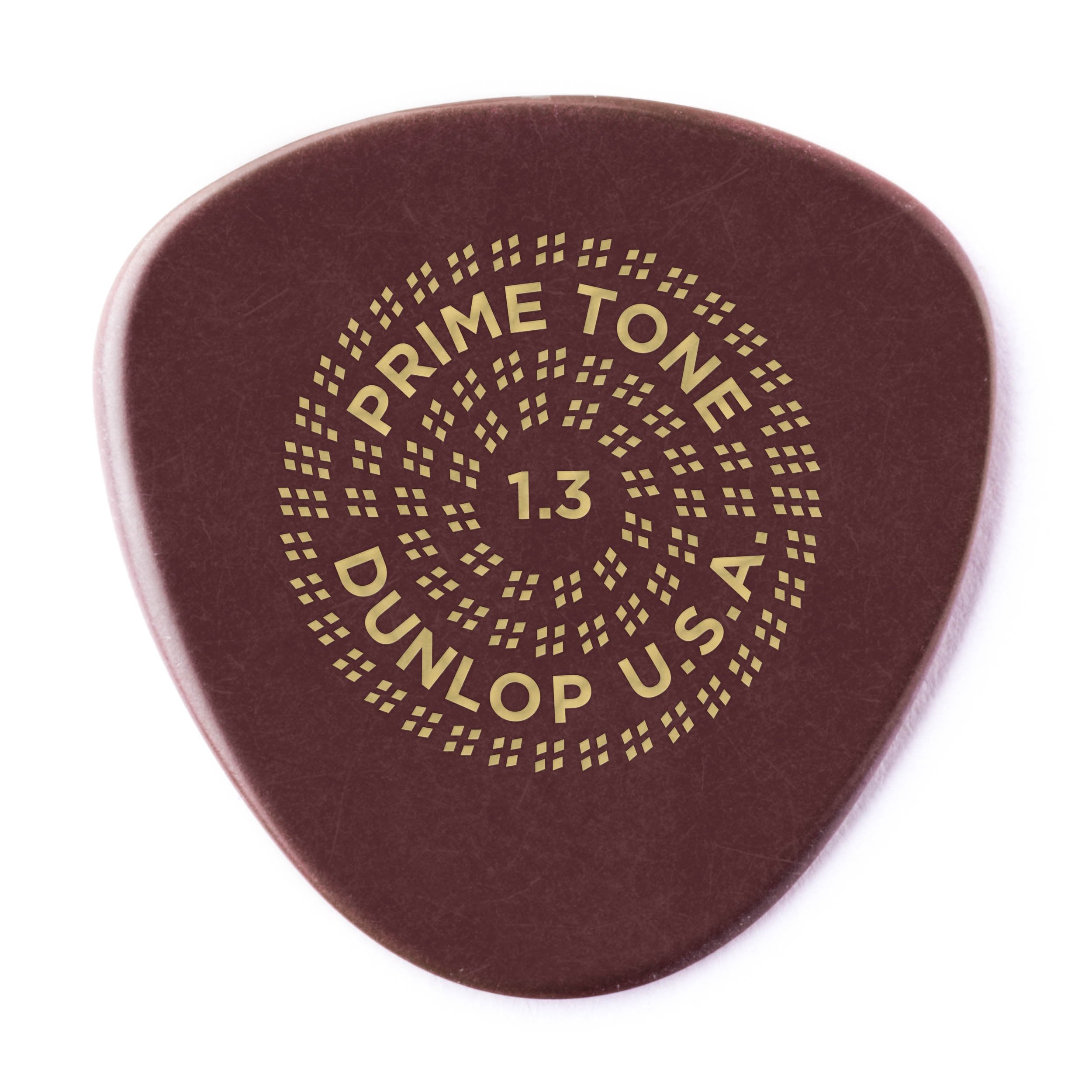 Dunlop Primetone Semi Round 1.3Mm Sculpted Plectra (Smooth)   12 Pack