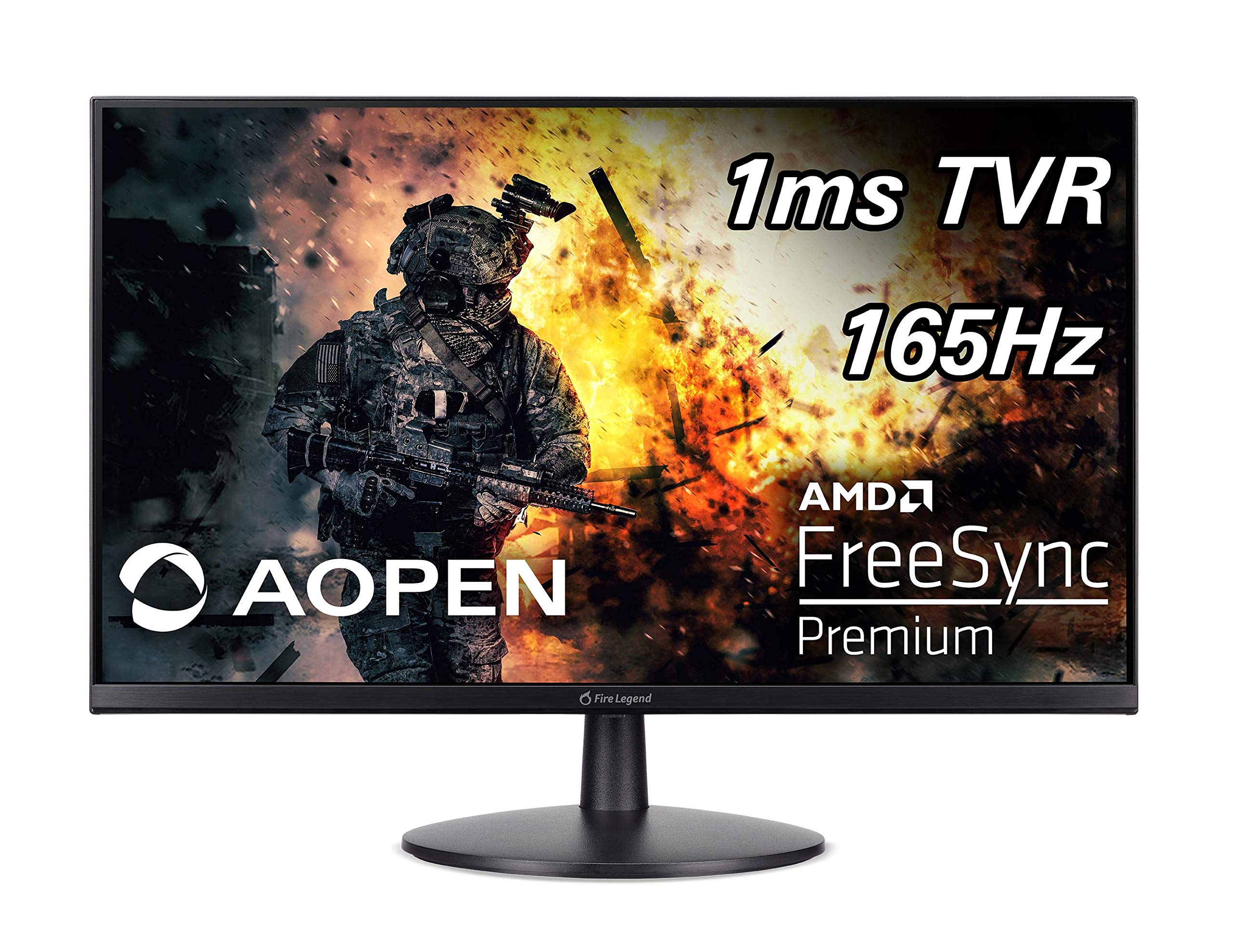 Aopen By Acer 24Mv1Y Pbmiipx 23.8'' Full Hd (1920 X 1080) Fps Rts Gaming Monitor | Amd Freesync Premium | Up To 165Hz | 1Ms | Ve