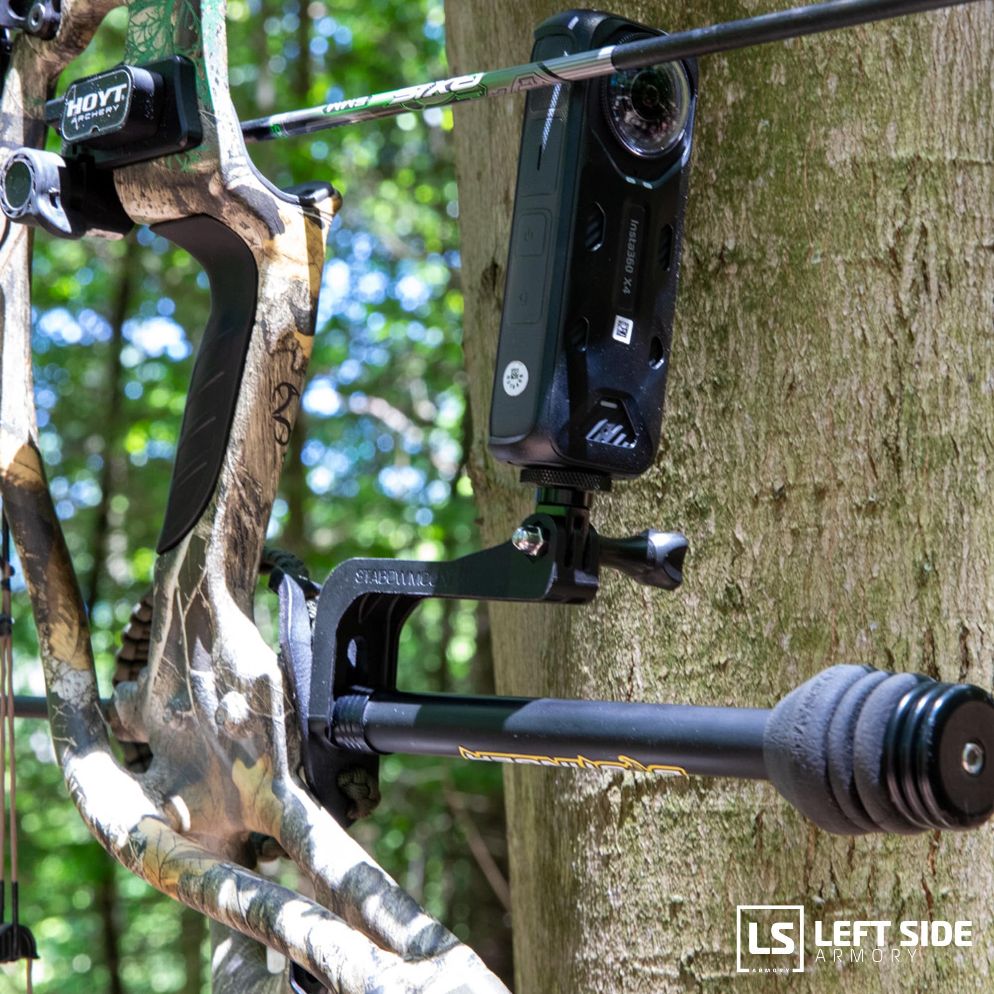 Stabowmount Compound Bow Mount For Gopro