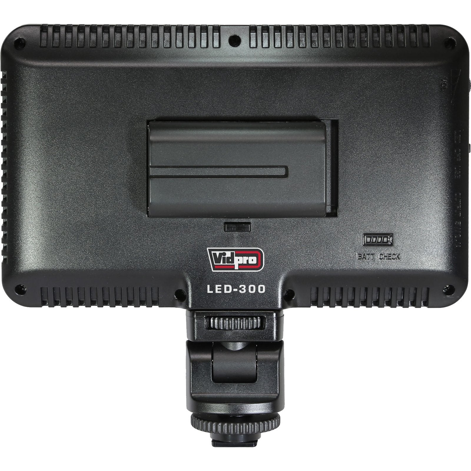 Vidpro Led-300 Photo And Video Light Kit - On Camera Panel Led Light - Adjustable And Dimmable Light Fits Cameras Video Camcorde