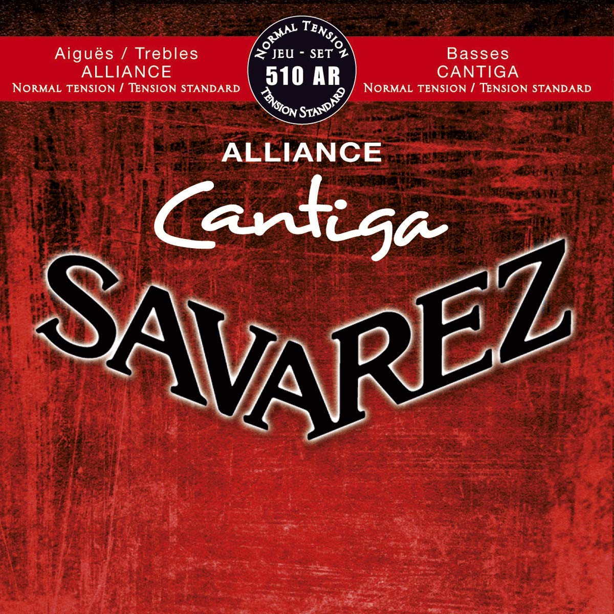 Savarez 510Ar Nylon Classical Guitar Strings, Normal Tension