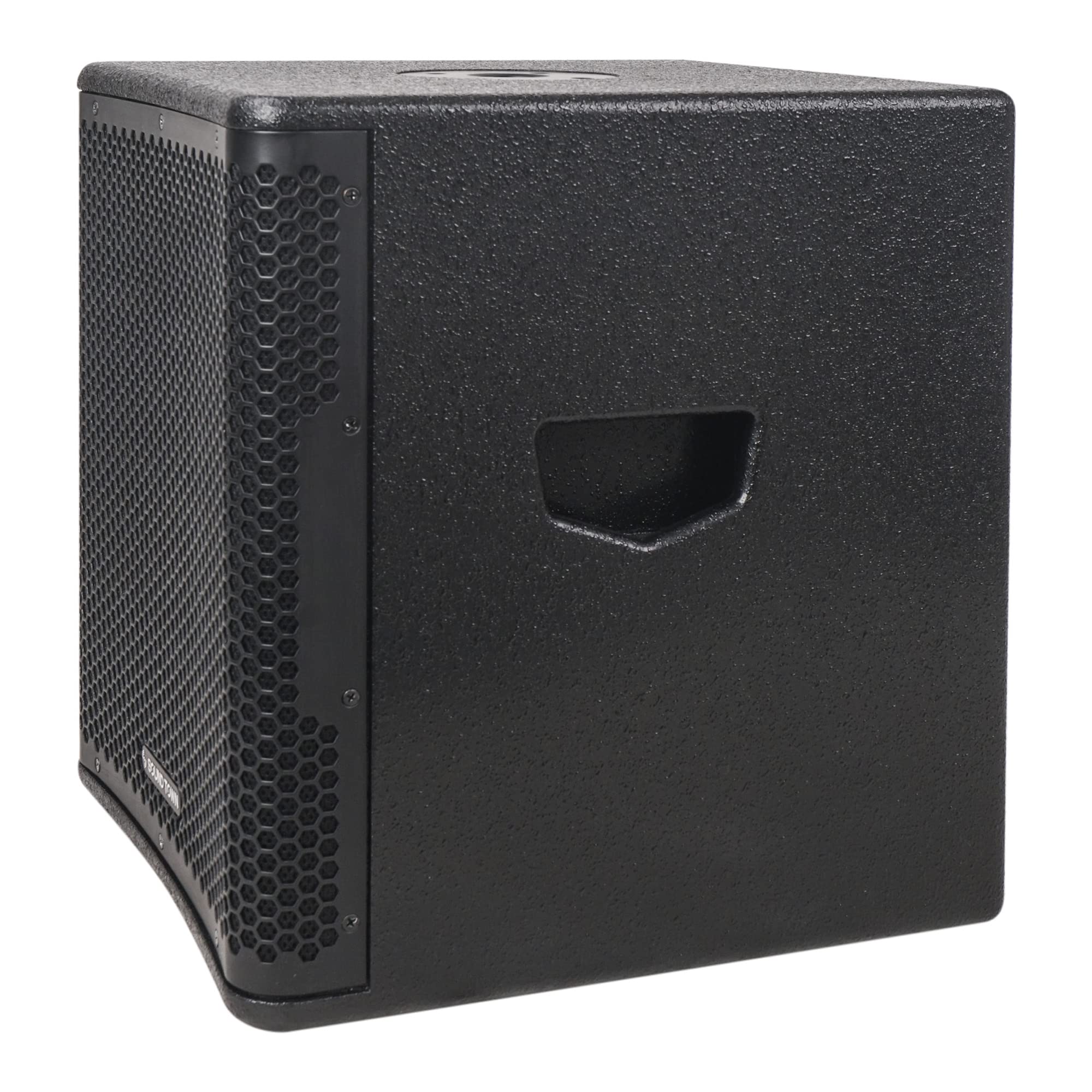 Sound Town Oberon Series 12'' 800W Powered Pa/Dj Subwoofer With Class D Amplifier, Lpf, Plywood, Black (Oberon 12Spw)