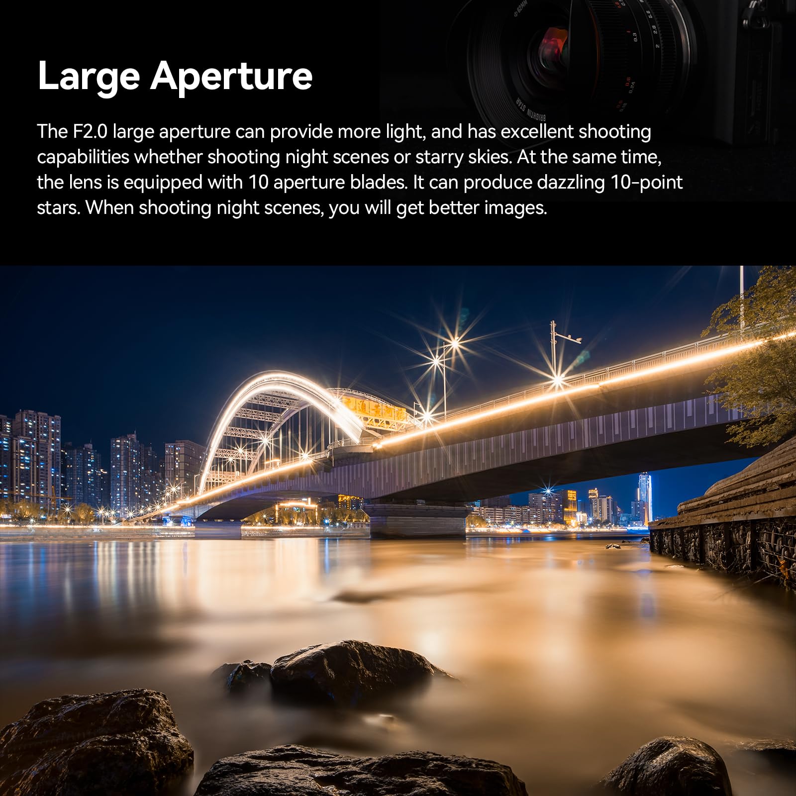 Brightin Star 12Mm F2 Iii Lens For Micro 4/3-Mount, Aps-C Ultra-Wide Angle Manual Focus Prime Mirrorless Camera Lens For Panason