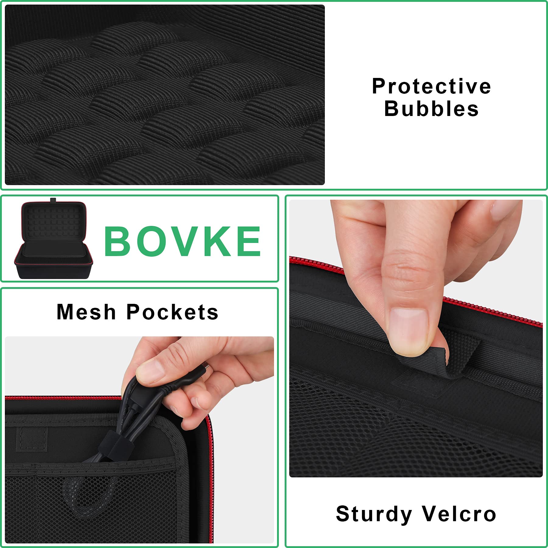 Bovke Hard Gps Case For 6-7 Inch Garmin Drivesmart 76/65/61, Garmin Rv 780/Dezl Otr700/Otr610 Garmin Catalyst, Gps Navigator Sys