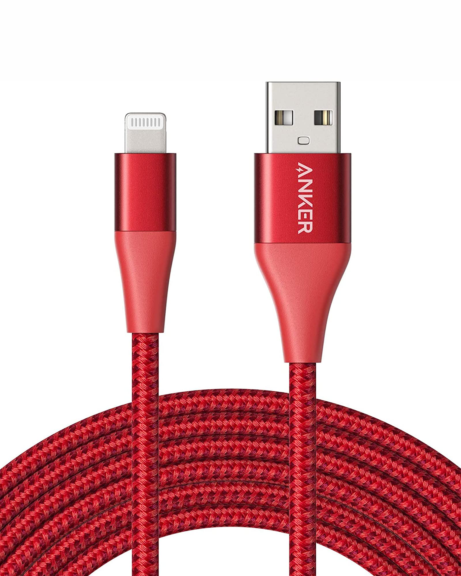 Anker Powerline+ II, USB A to Lightning Cable,MFi Certified for Flawless Compatibility with iPhone 11 Series SE/Xs/XR, and More(